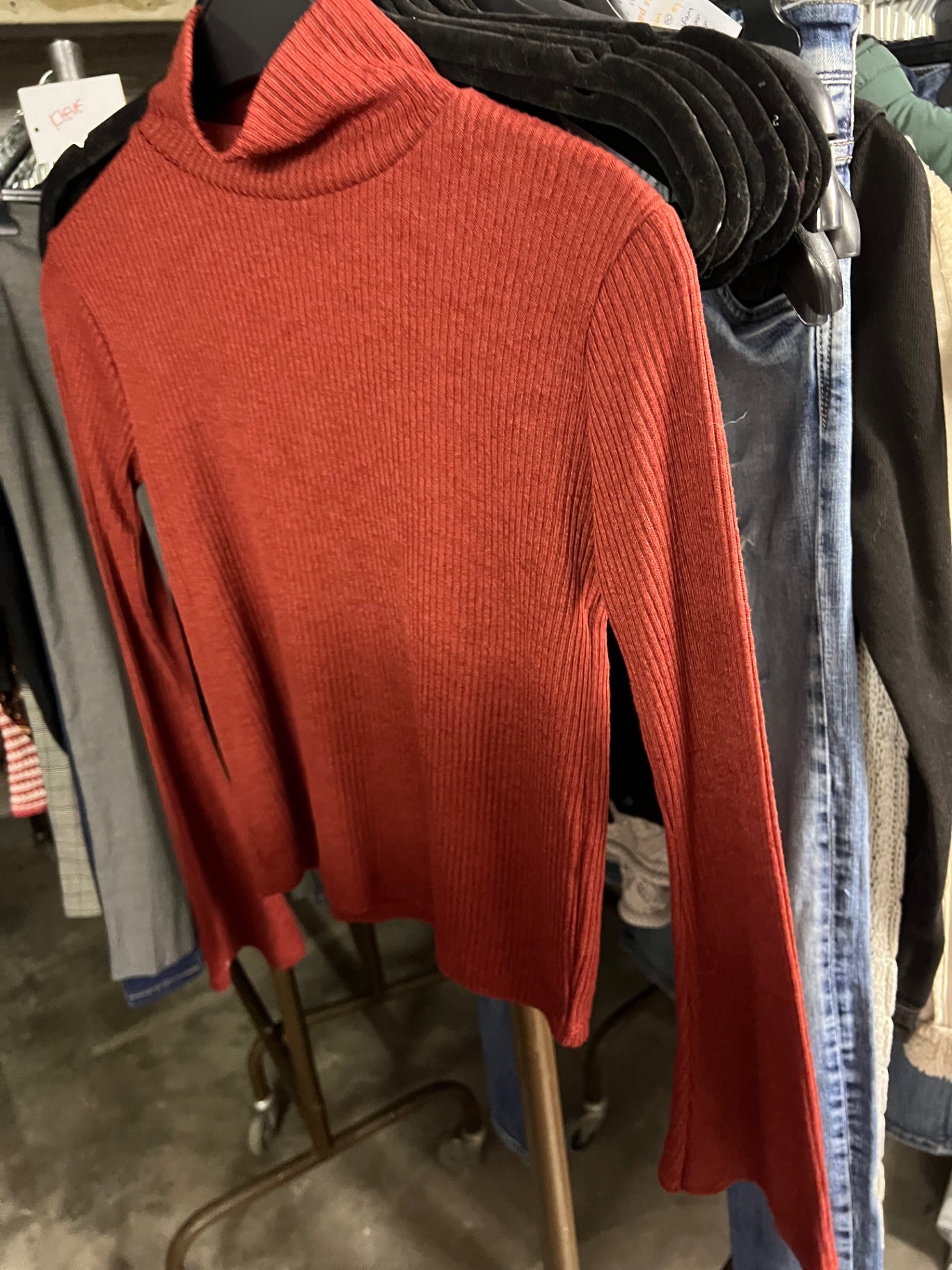 Pull & Bear Pullover Rot Größe: S