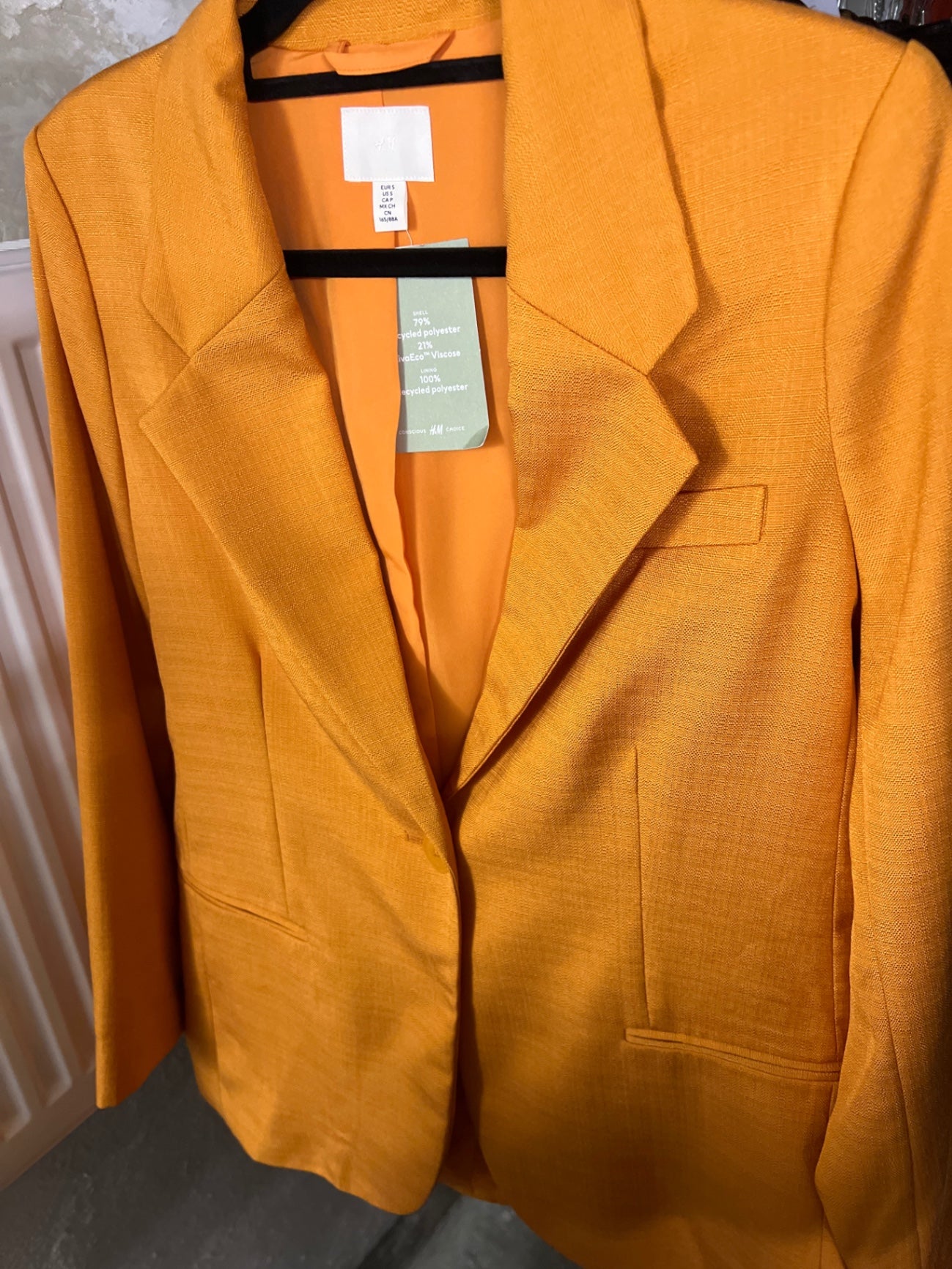 H&M Blazer Orange Größe: S