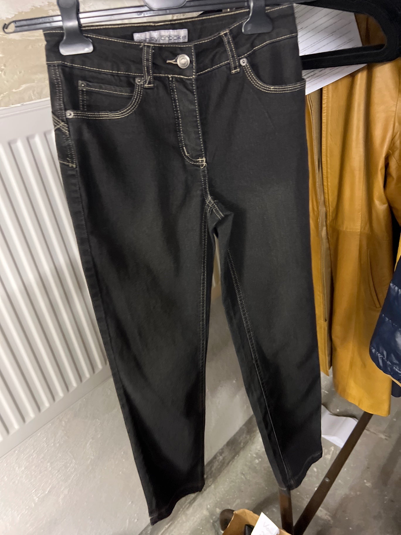 Ashley Brooke Jeans Schwarz Größe: 34
