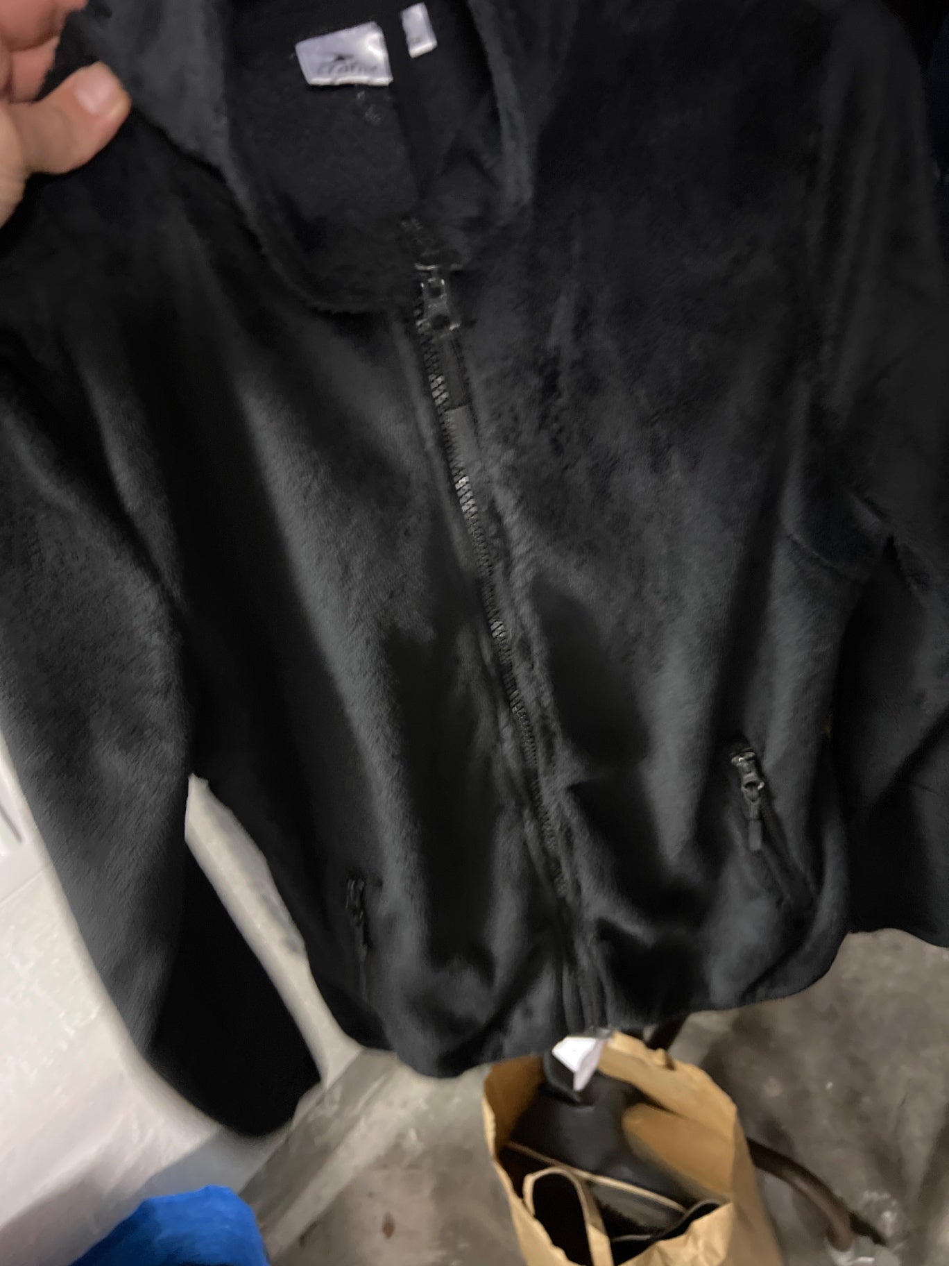 Crane Jacke Schwarz Größe: S