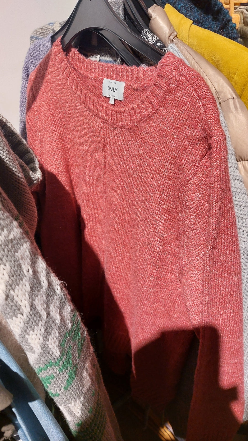 Only Pullover Rot Größe: S