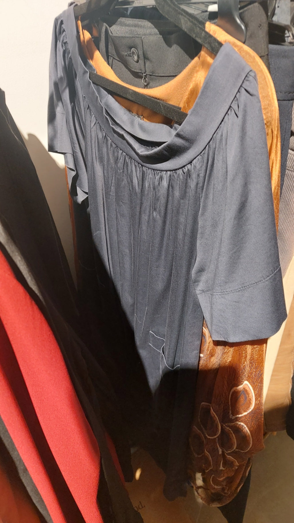 Grazia Iliani Bluse Dunkelblau Größe: 44