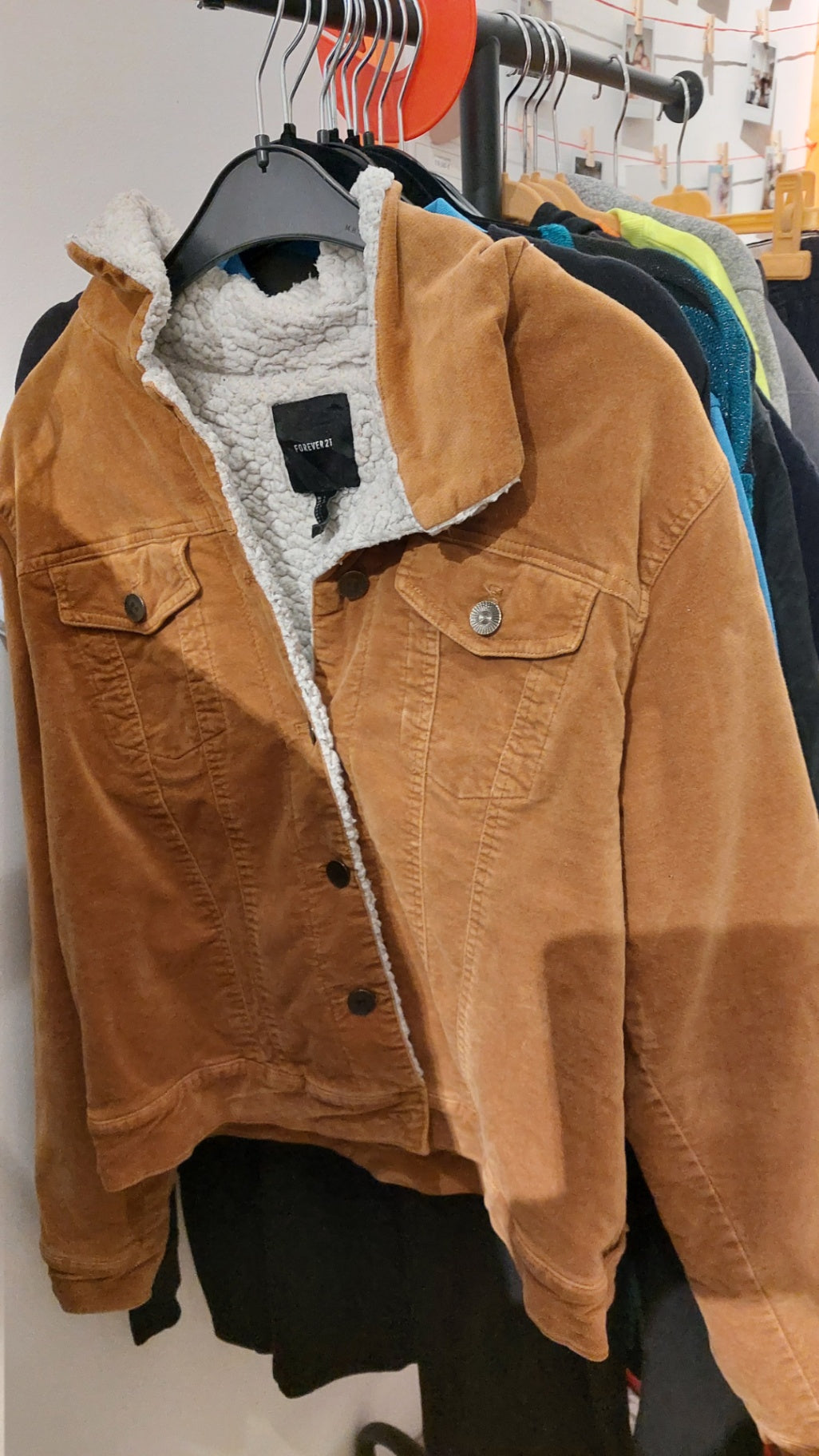 Forever 21 Jacke Braun Größe: L.