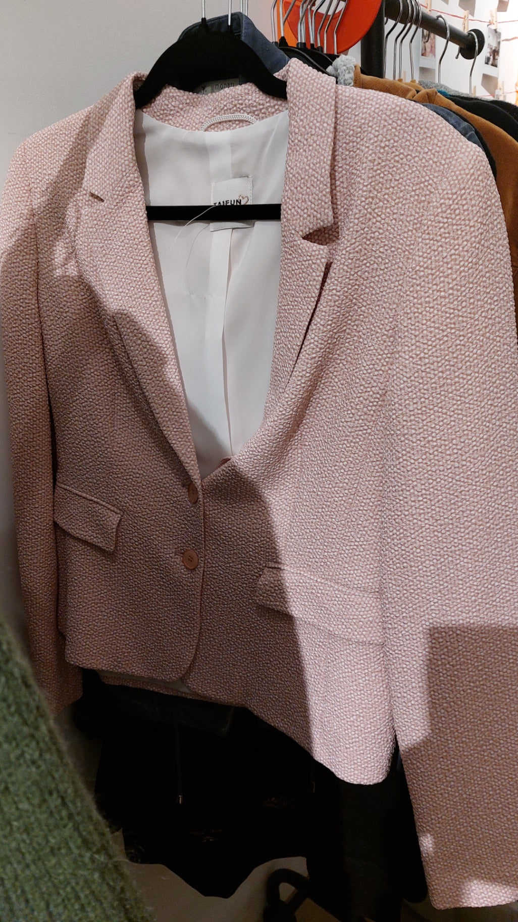 Taifun Blazer Rosa Größe: M