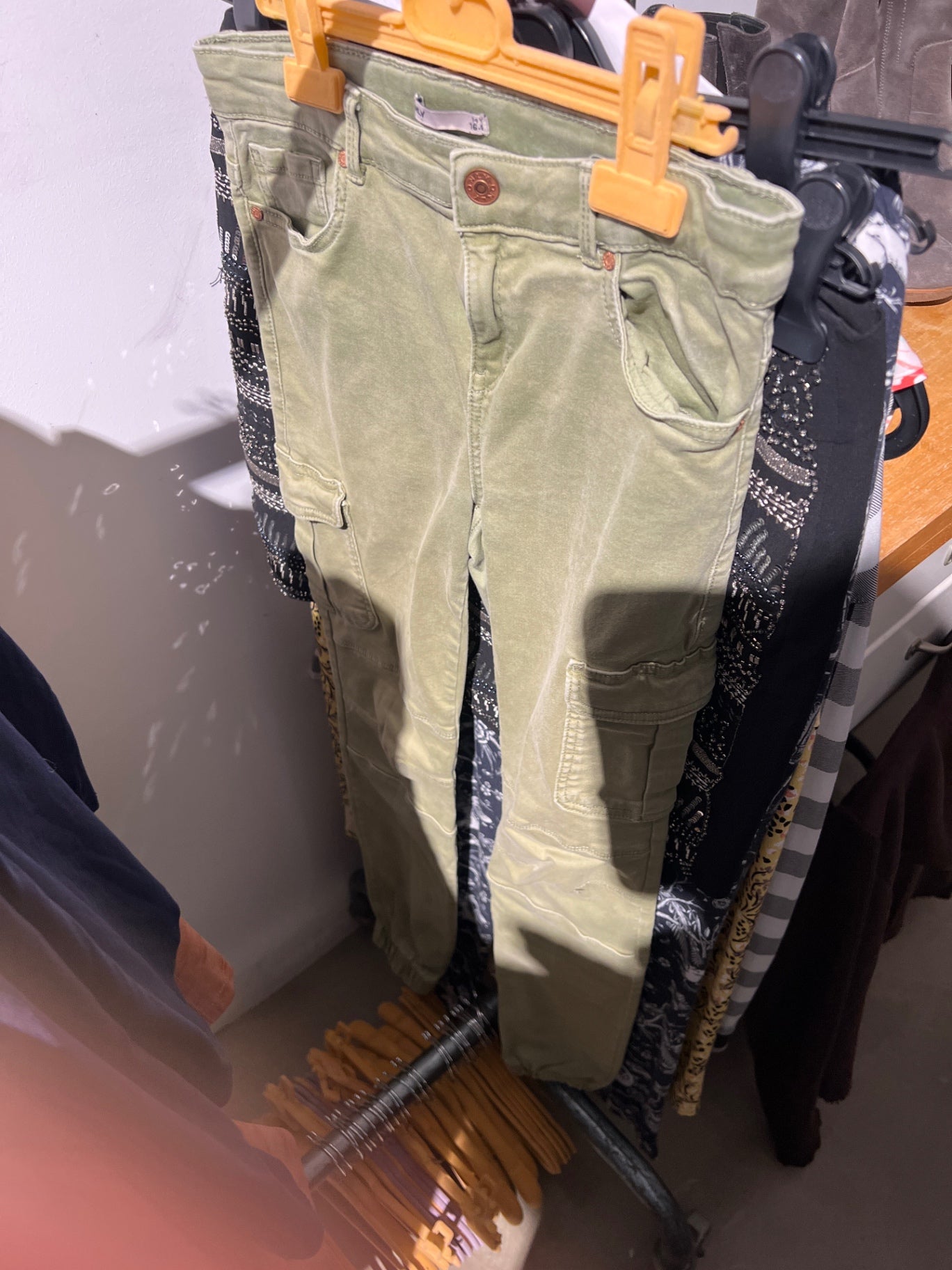 Only Cargohose Olivgrün Größe: 164