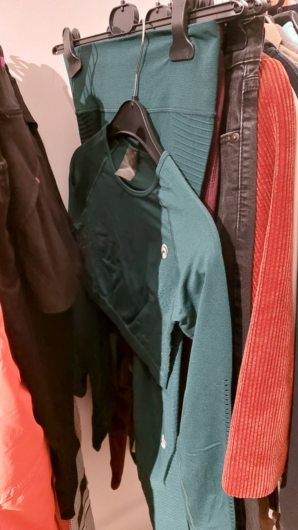 Oceans Sportset Oberteil & Hose 2-Teiler Dunkelgrün Größe: M