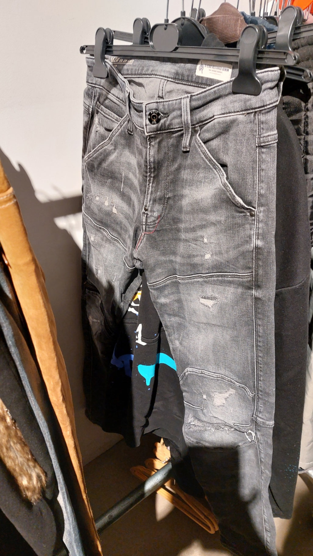 G-Star Jeans Grau Größe: S