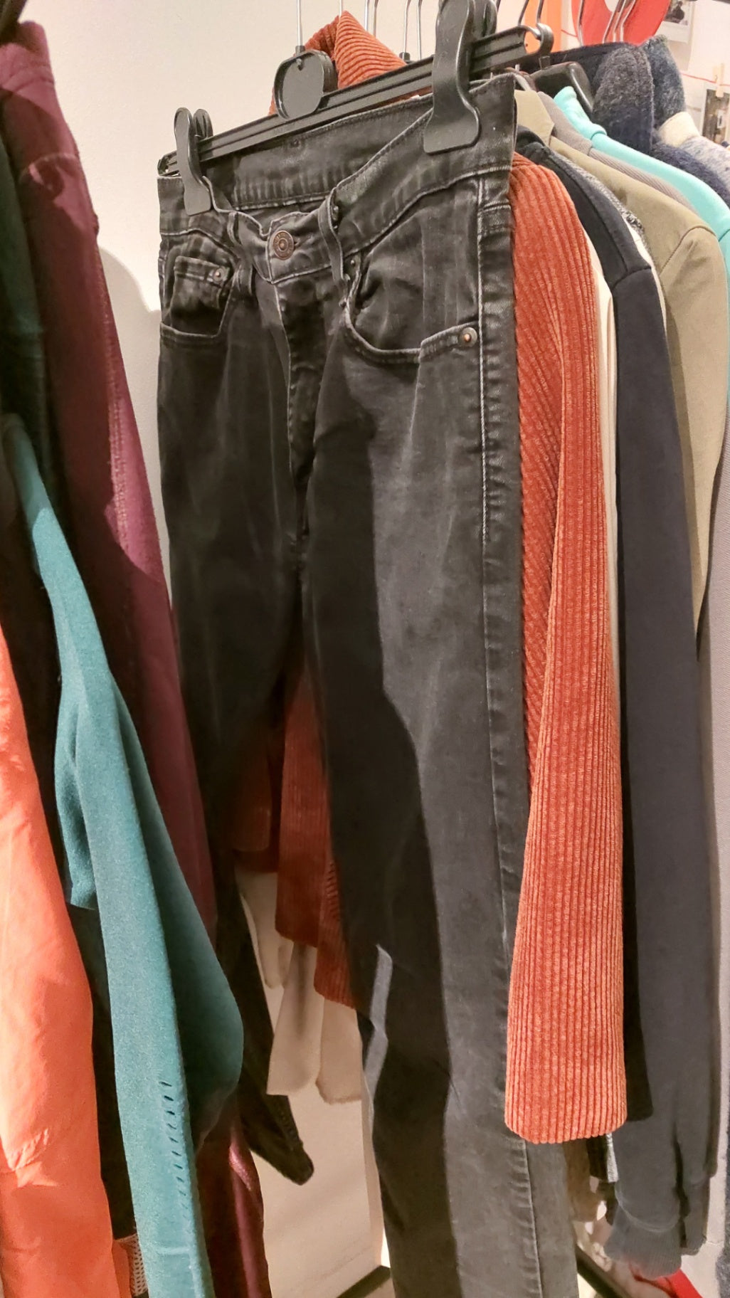 Levi's Jeans Schwarz Größe: 31/32.