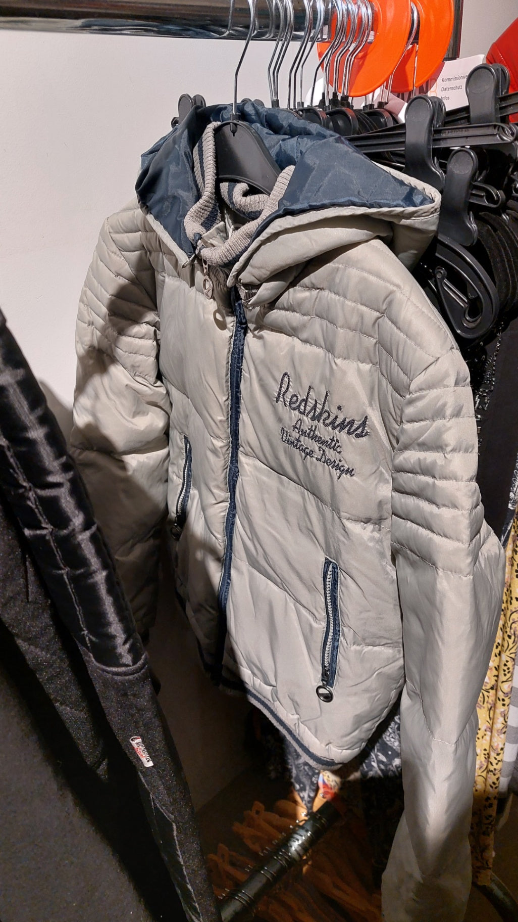 Redskins Jacke Hellgrau Größe: 164