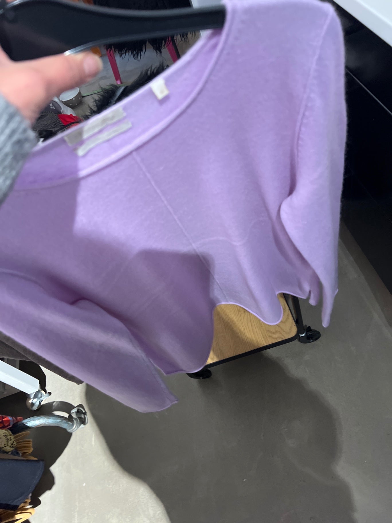 Christian Berg Cashmere Lila Größe: 40