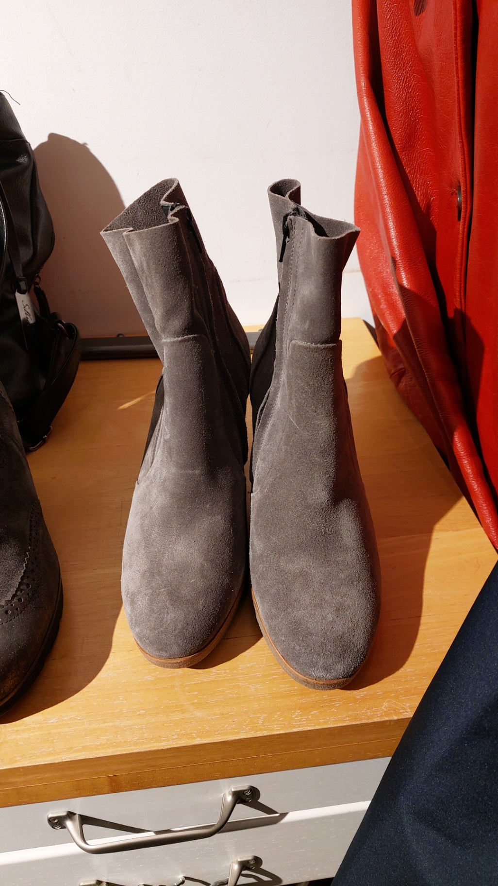 Paul Green Stiefeletten Grau Größe: 38