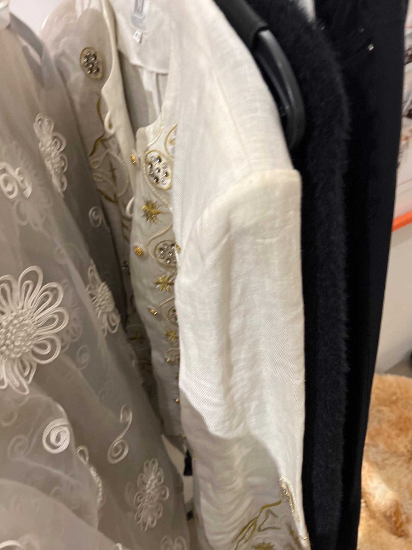 Madeleine TRUE VINTAGE! Blazer Weiß Größe: 40