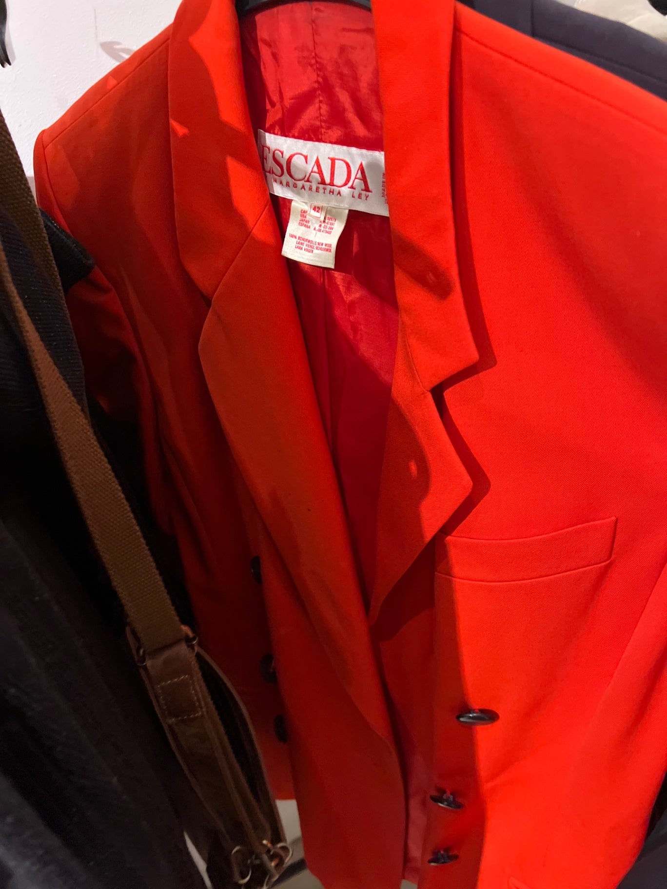 Escada Blazer Rot Größe: 42