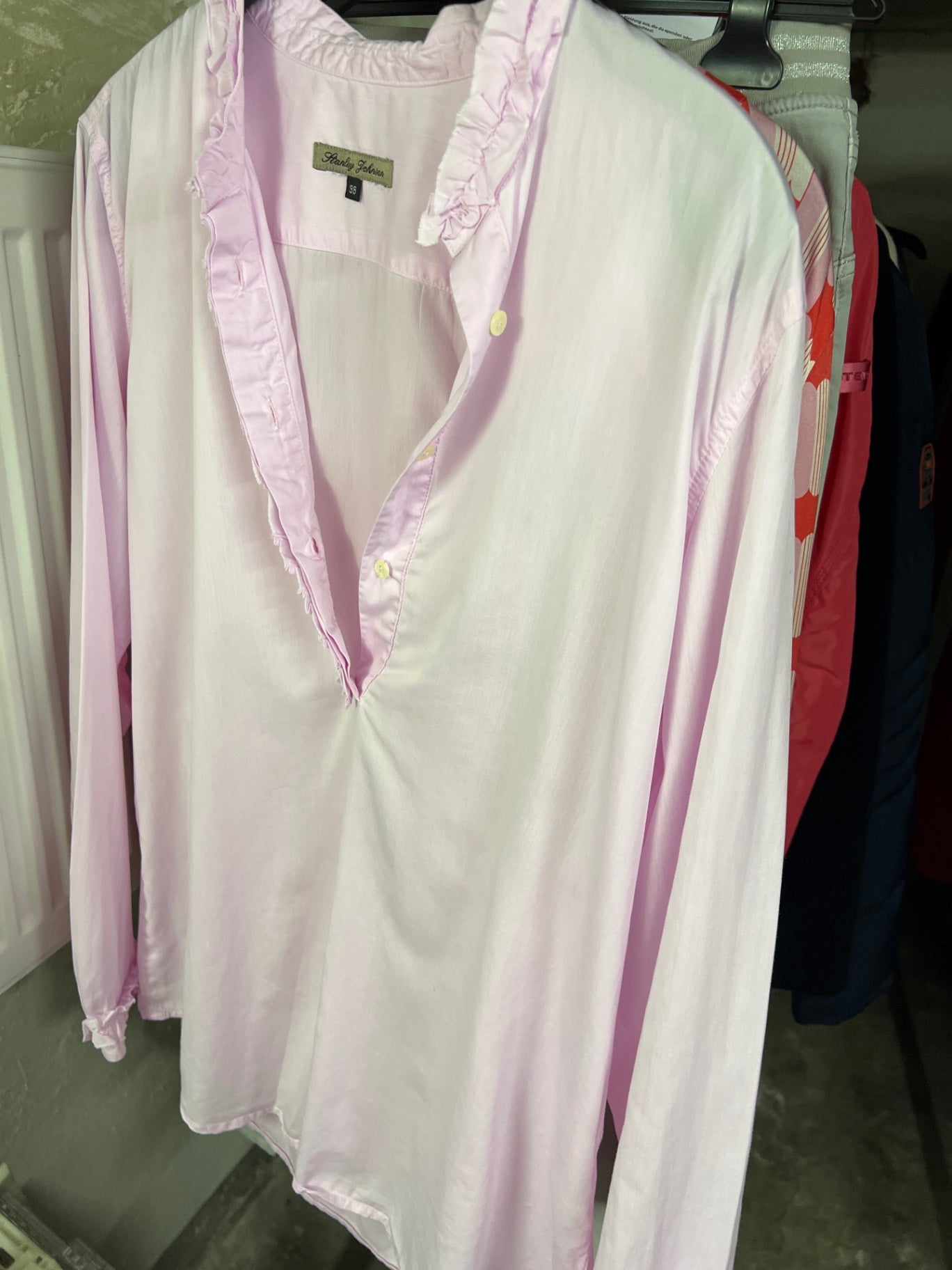 Harley Johnson Bluse Rosa Größe: 38