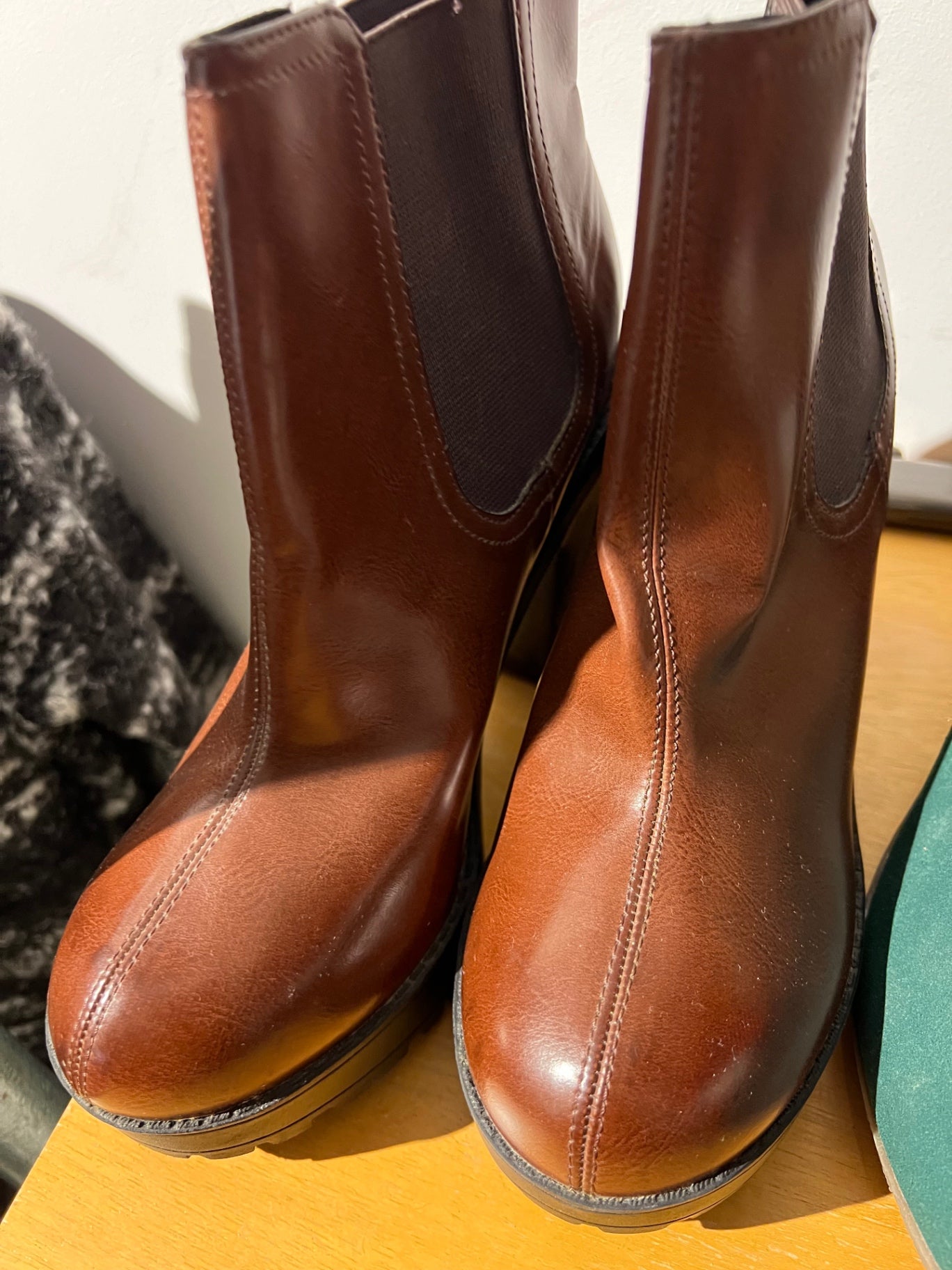 H&M Stiefeletten Braun Größe: 38