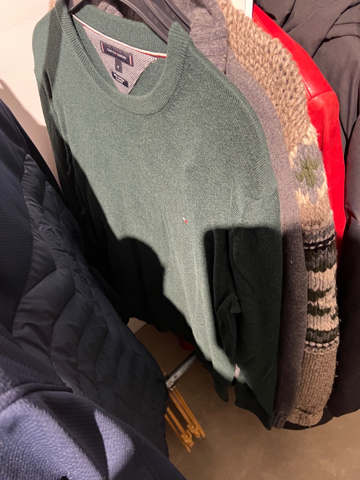 Hilfiger Pulli Cashmere Grün Größe: XL