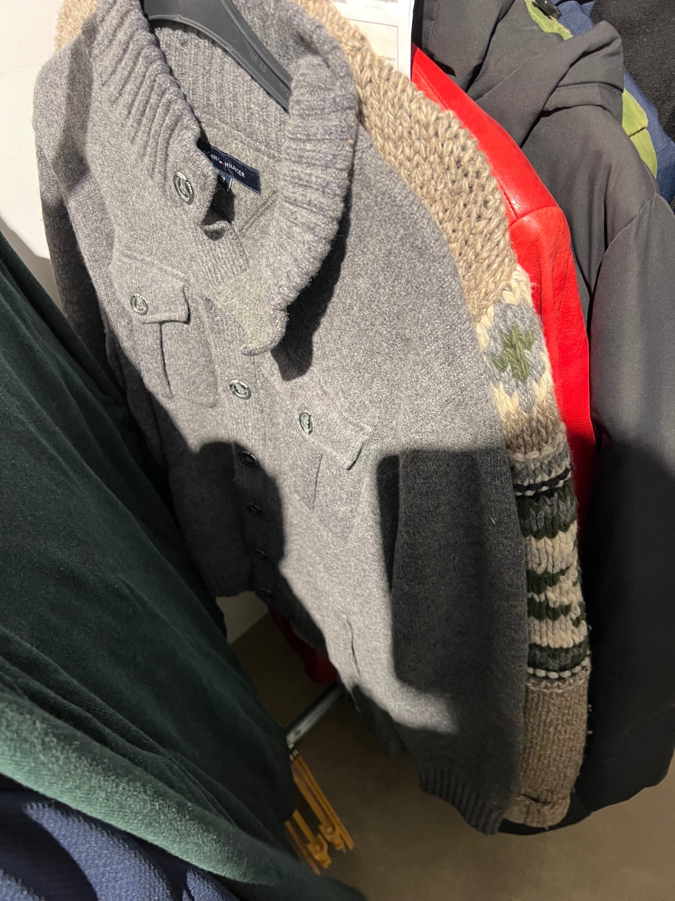 Tommy Hilfiger Pulli Grau Größe: XL