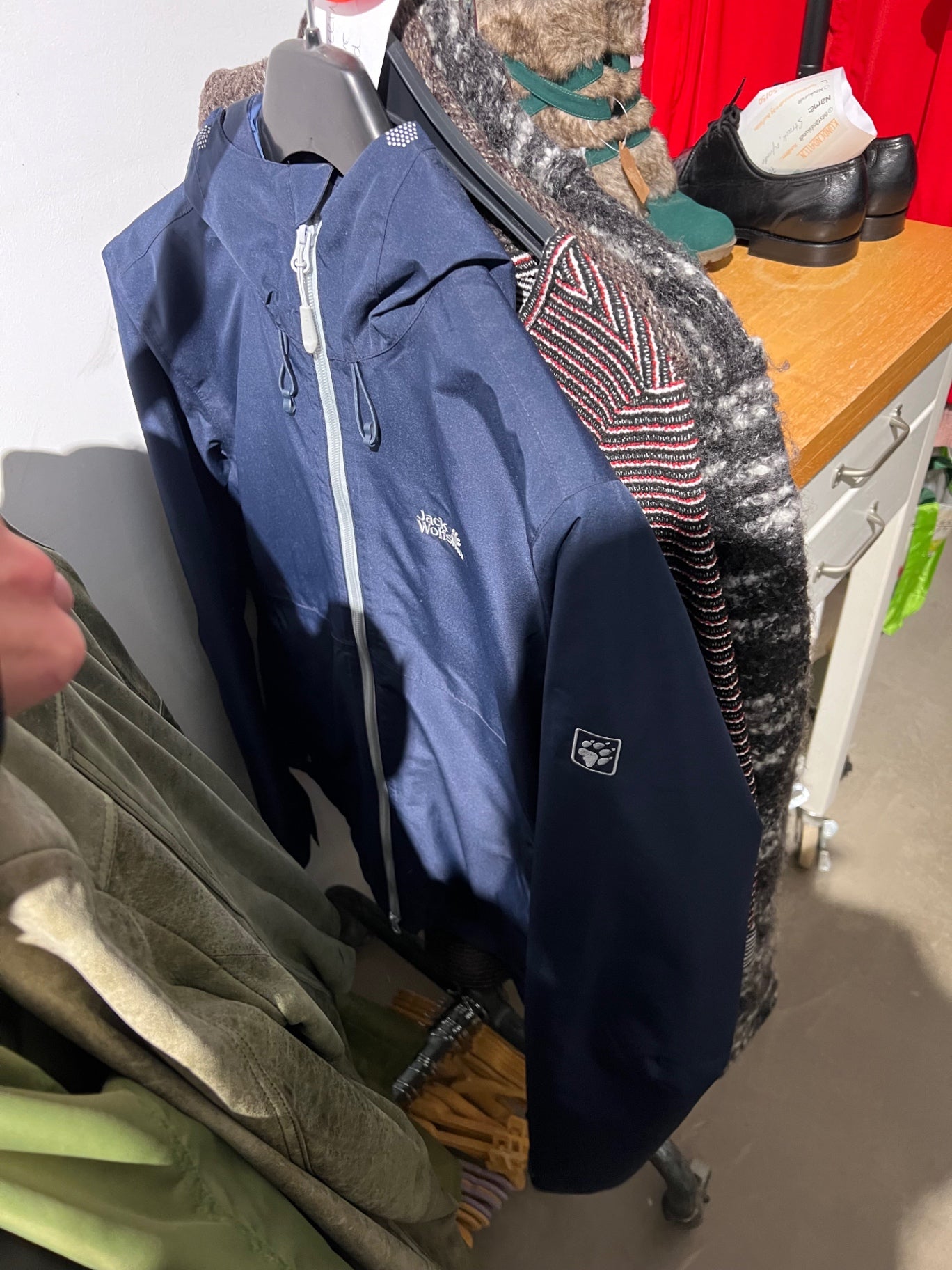 Jack Wolfskin Jacke Blau Größe: L