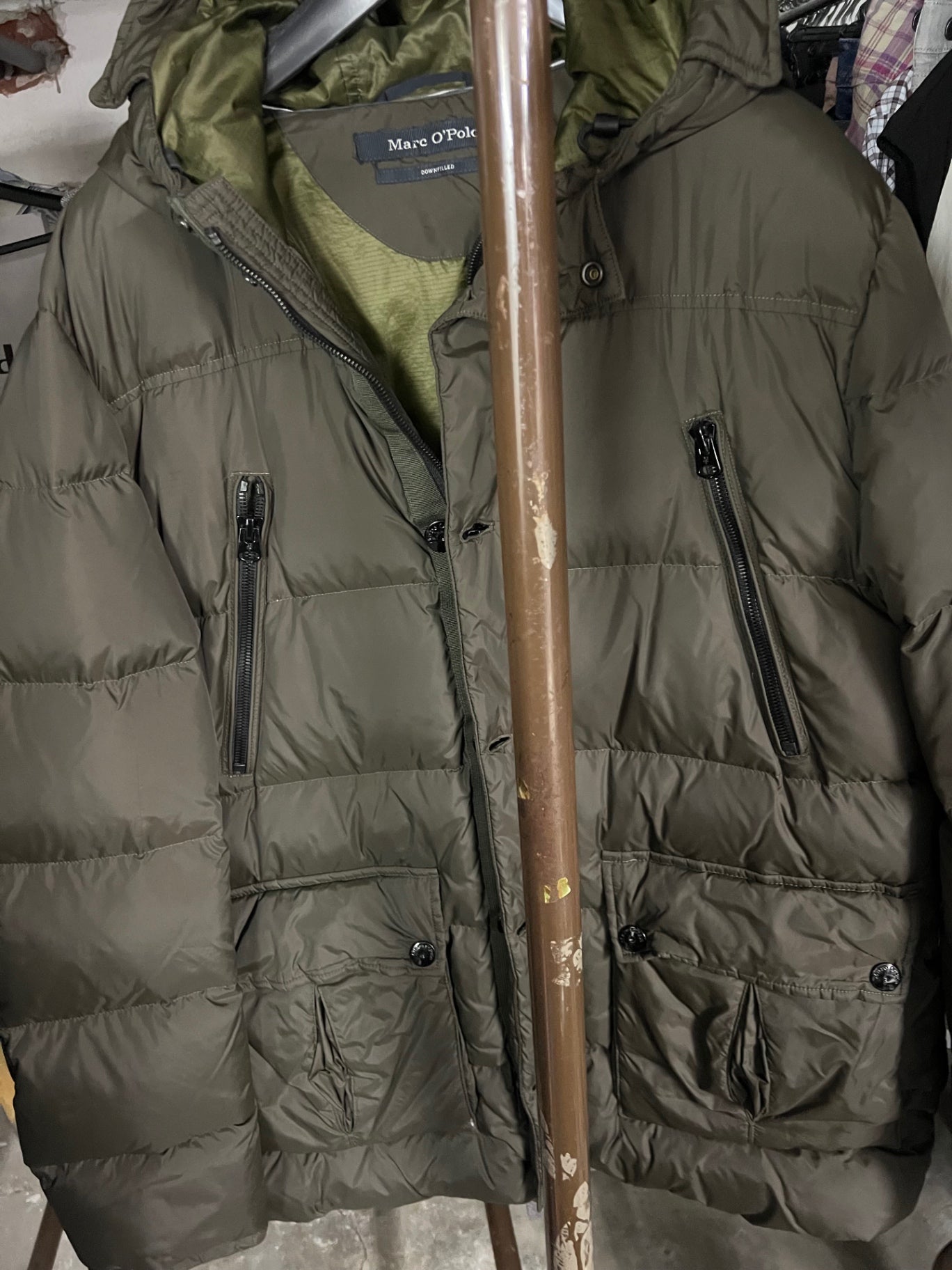 Marc O'Polo Daunenjacke Olivgrün Größe: XXL