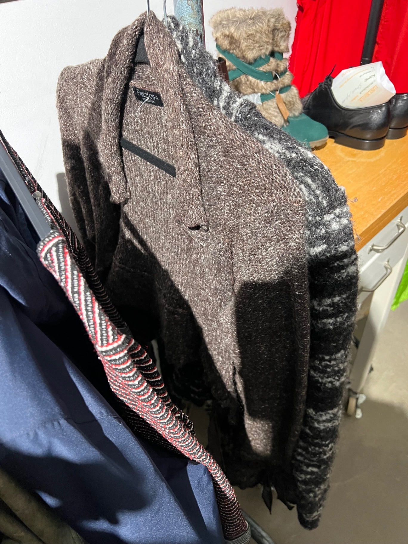Preziosa Strickjacke Braun Größe: S - M