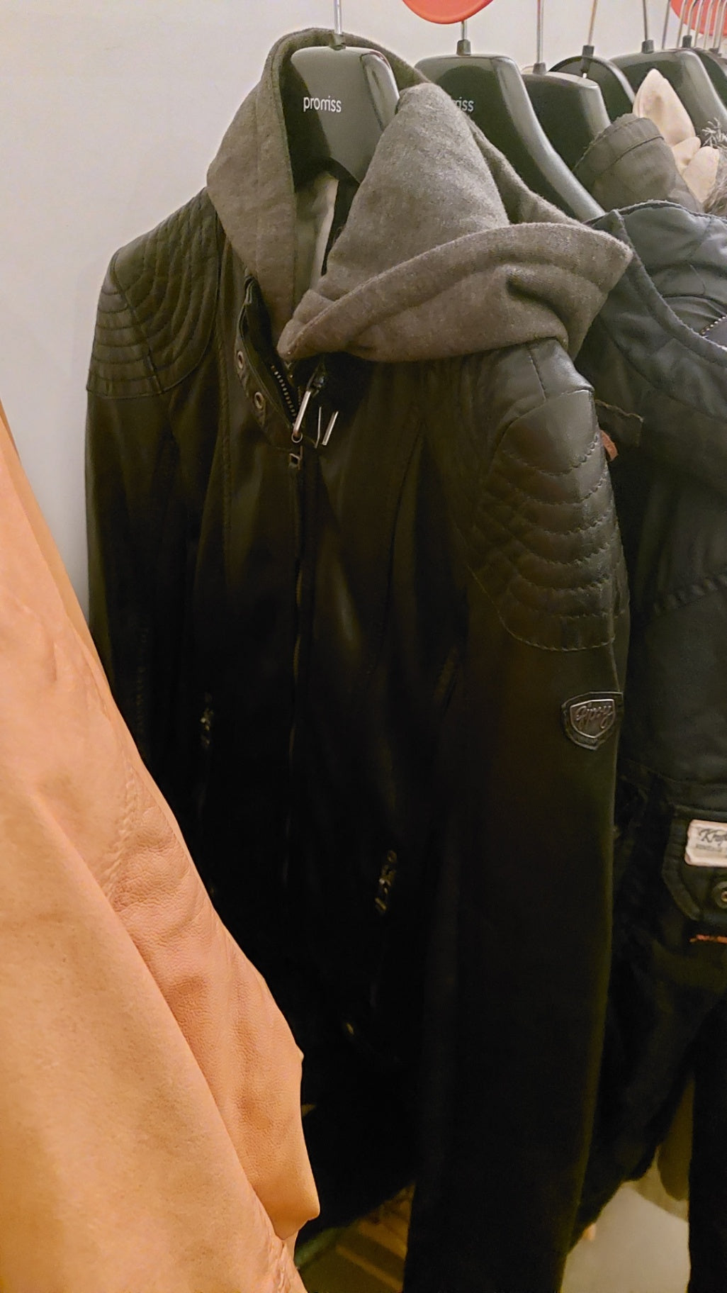 Gipsy Lederjacke Schwarz Größe: M