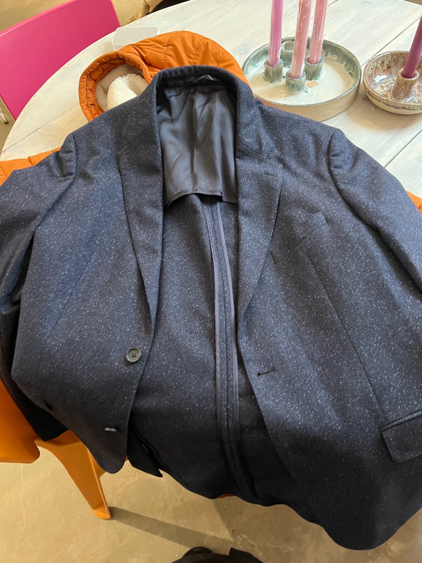 Unbekannt Blazer Dunkelblau Größe: M