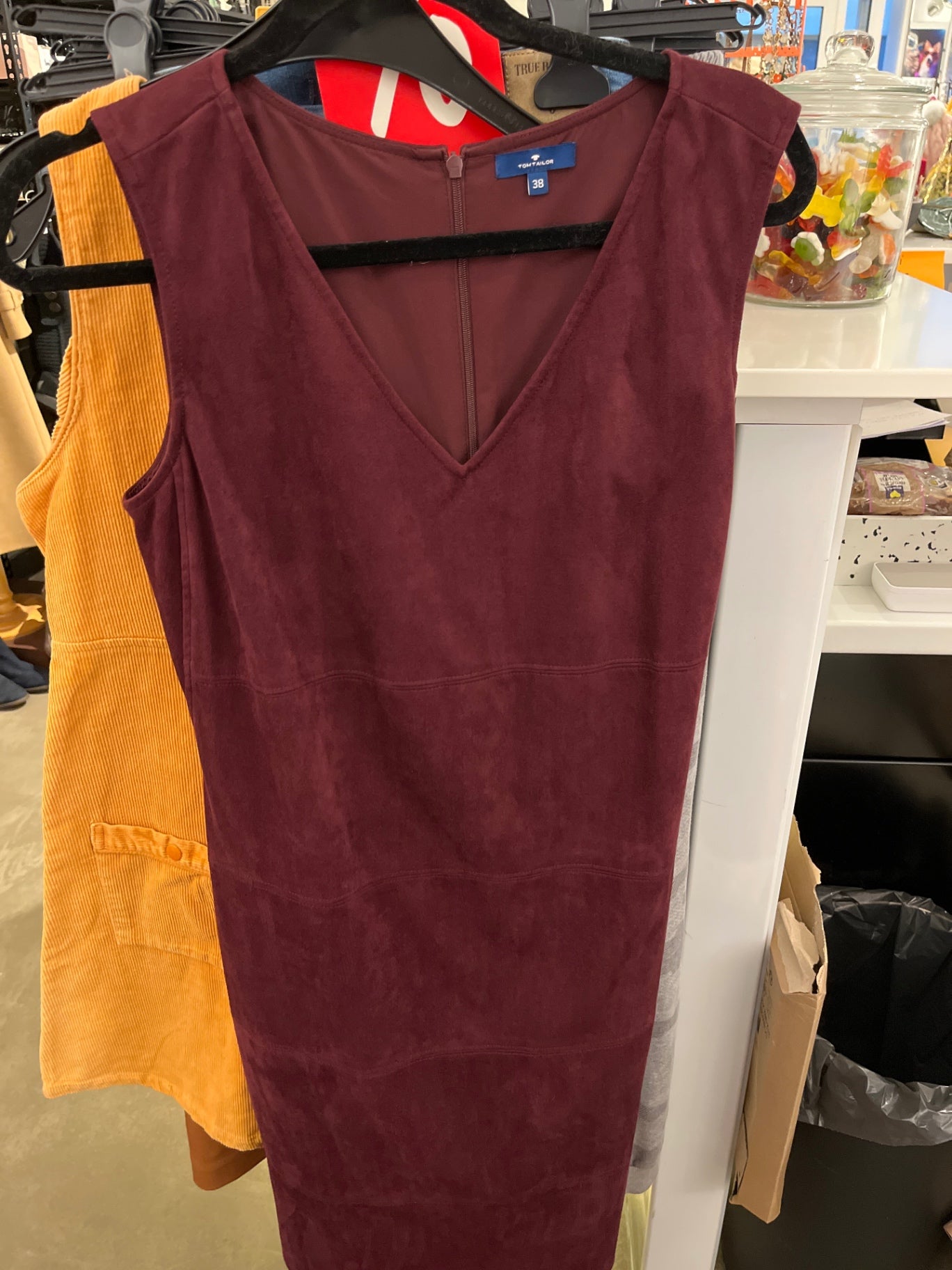 Tom Tailor Kleid Bordeaux Größe: 38