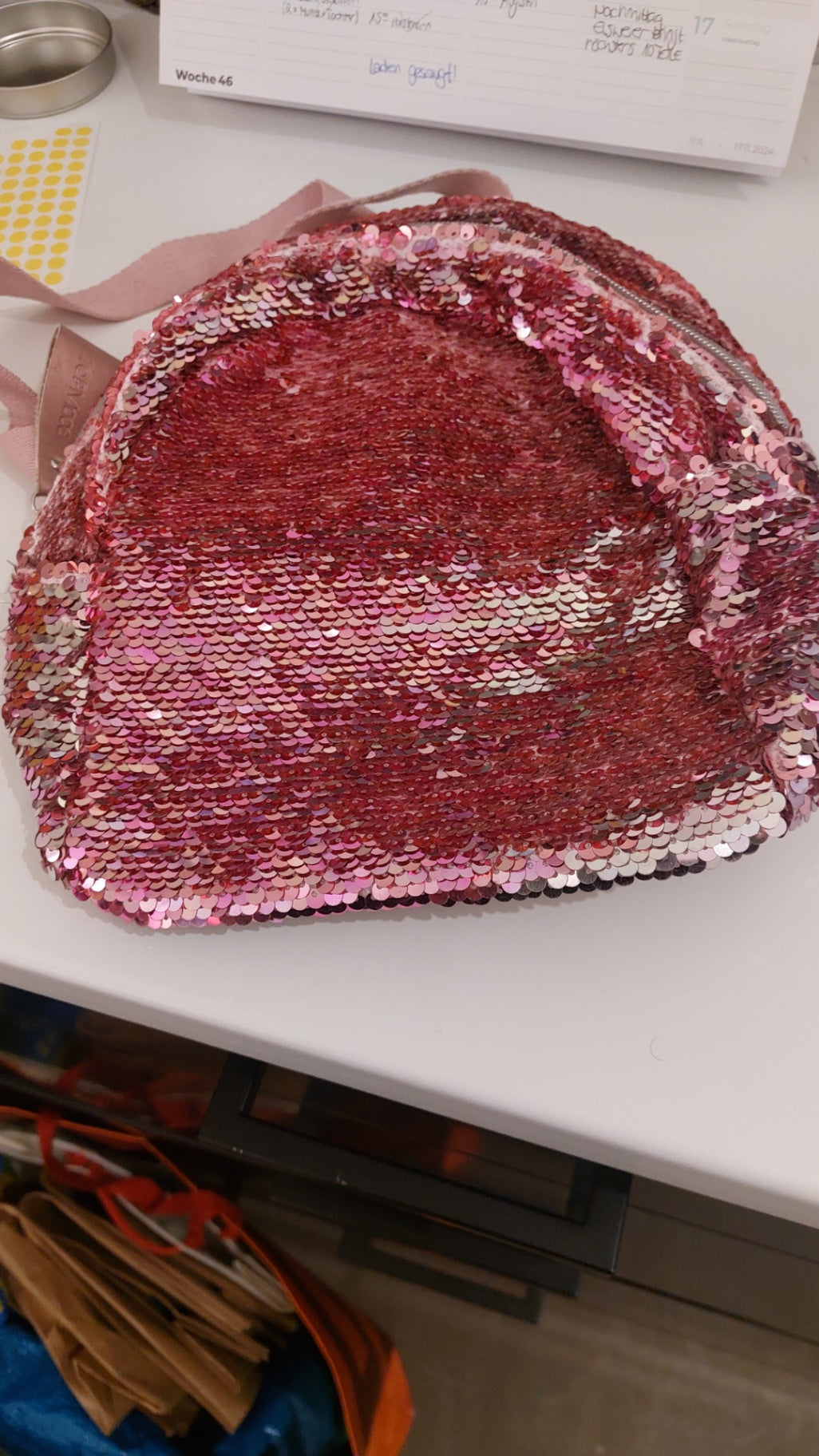 Rucksack Rosa Größe:
