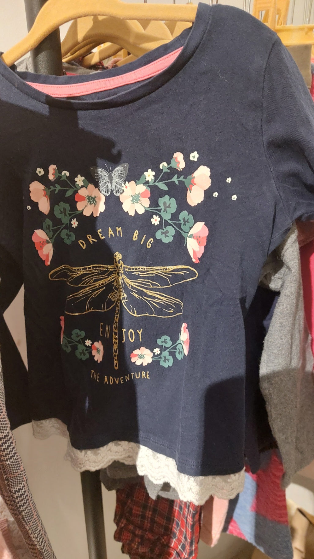 LOGG T-Shirt Dunkelblau Größe: 110