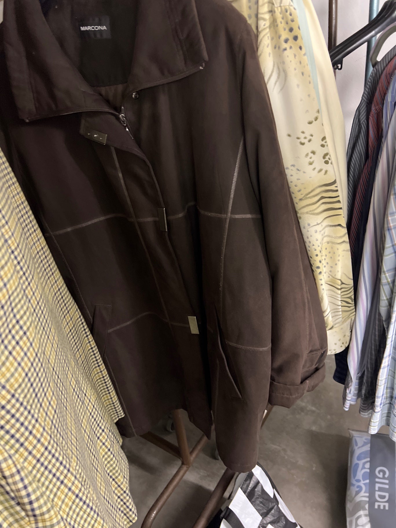Marcona Jacke Braun Größe: XXXL