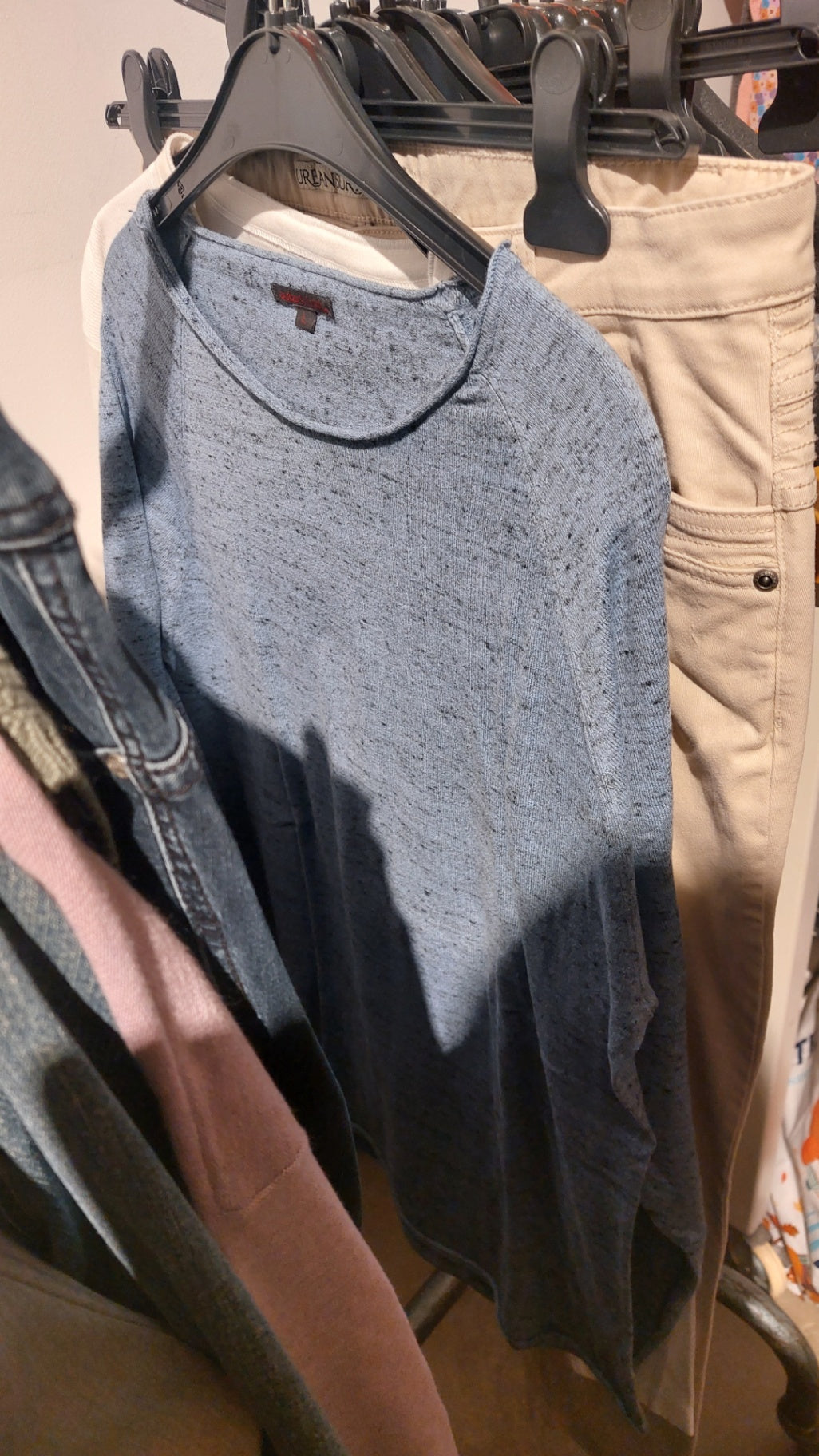 Autark Langarmshirt Blau Größe: L