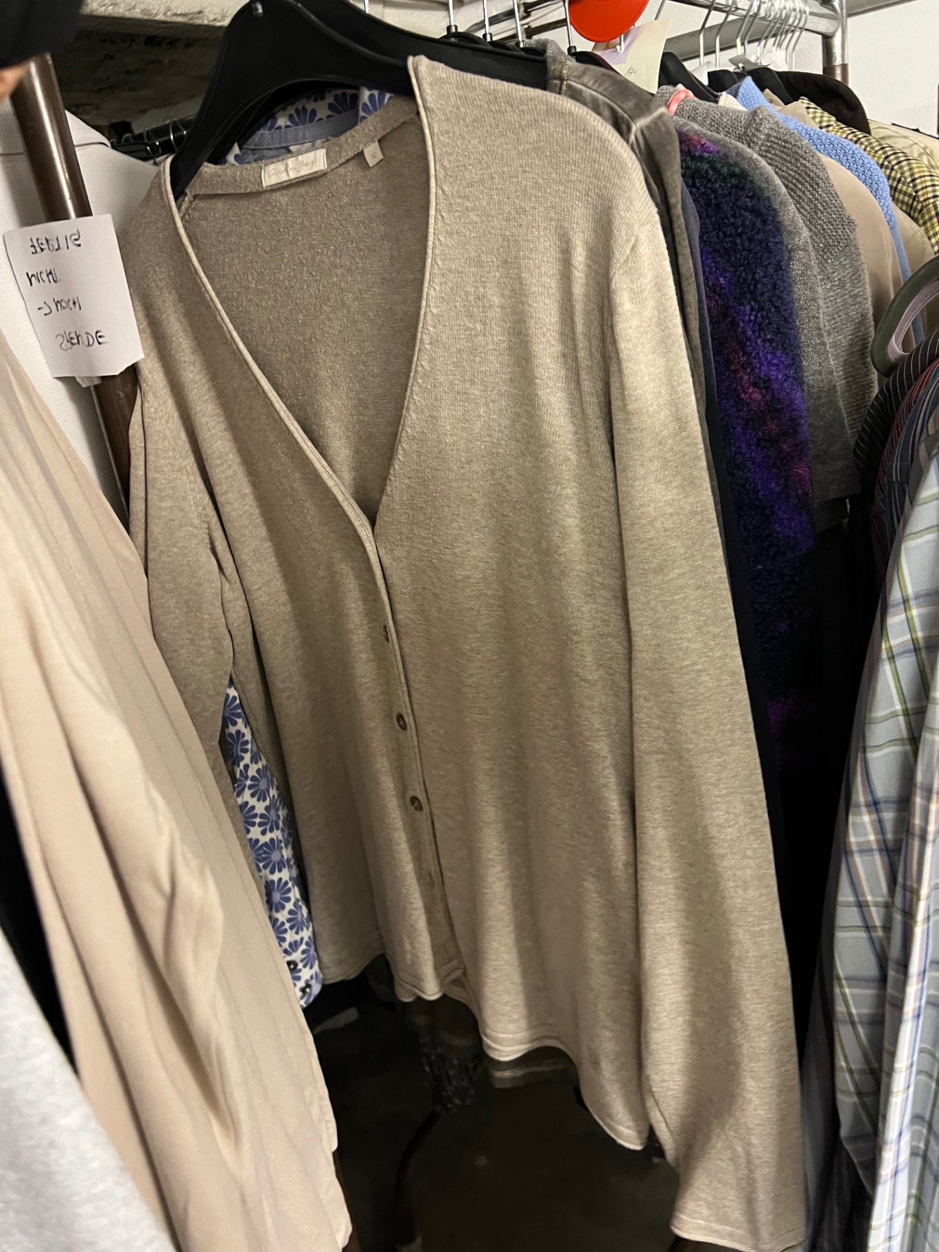 Christian Berg Cardigan Beige Größe: 42