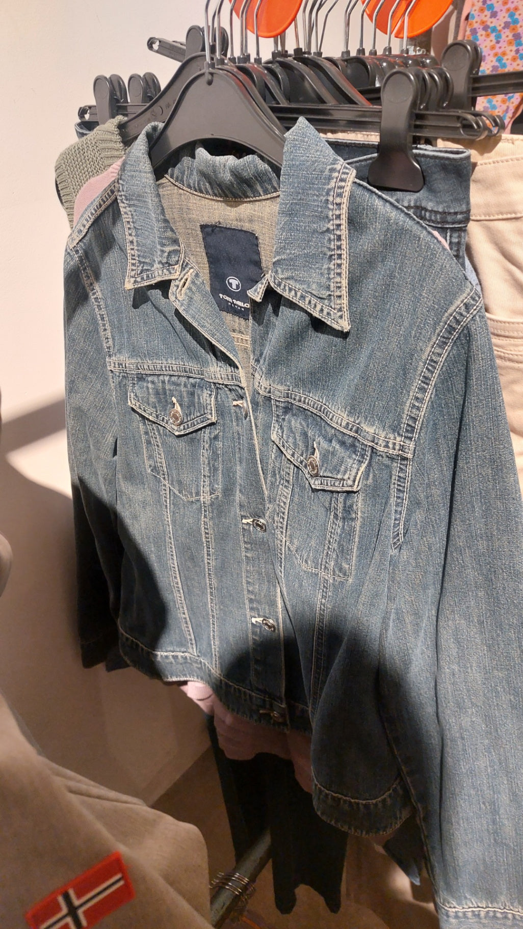 Tom Tailor Jeansjacke Blau Größe: L