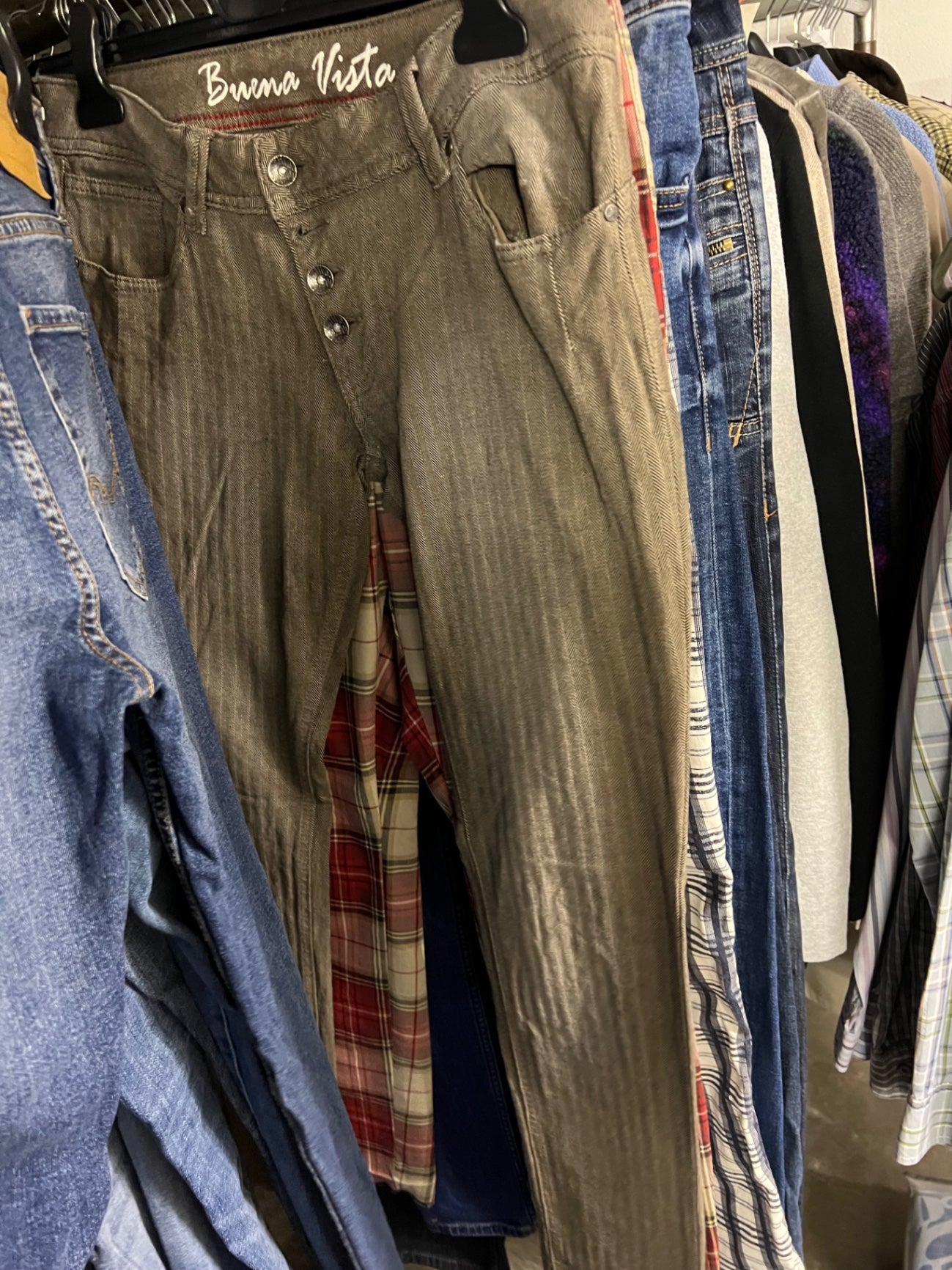 Buena Vista Hose Grau Größe: M