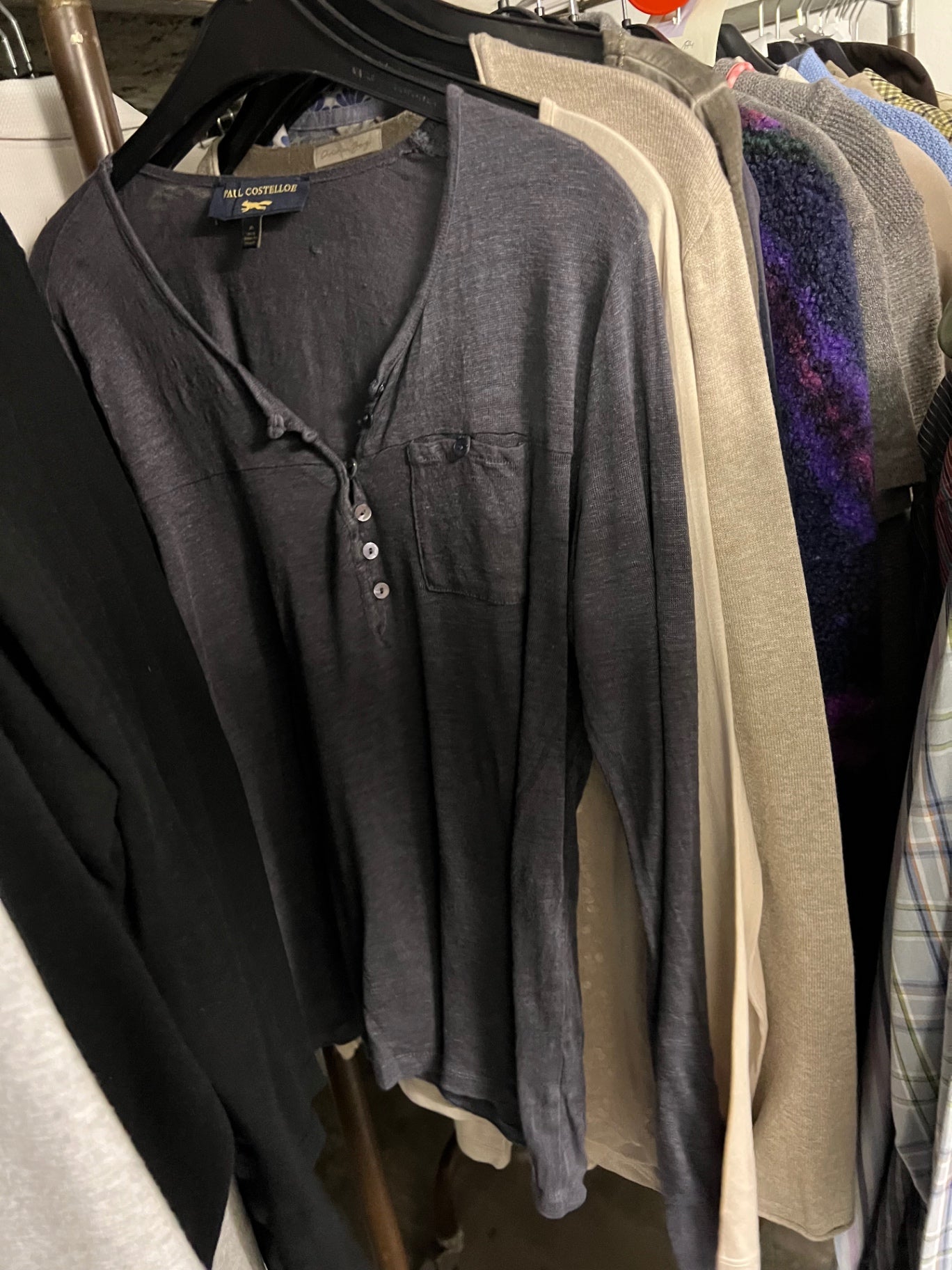 Paul Costelloe Langarmshirt Größe: XL