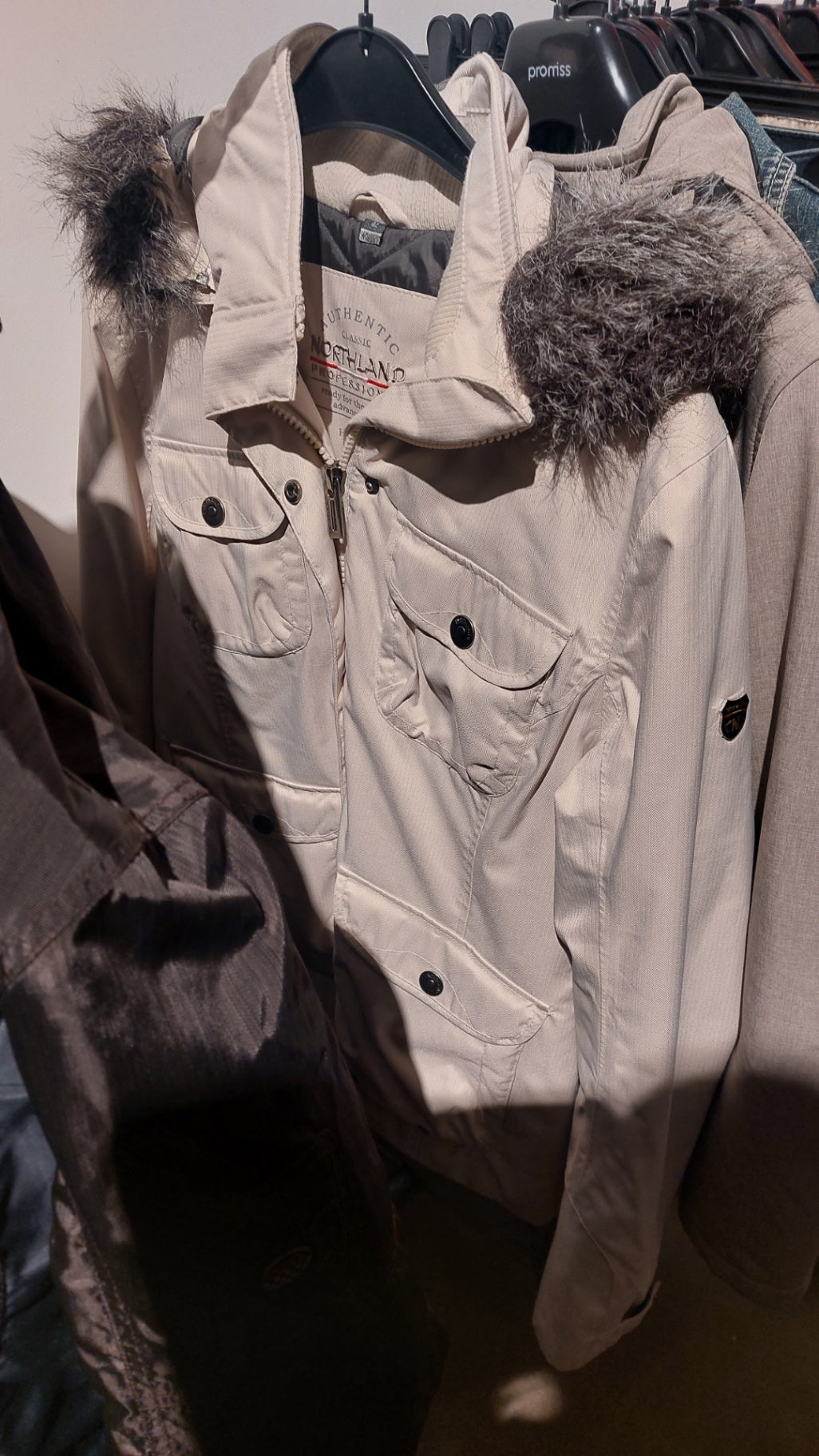 Northland Professional Parka Beige Größe: 42