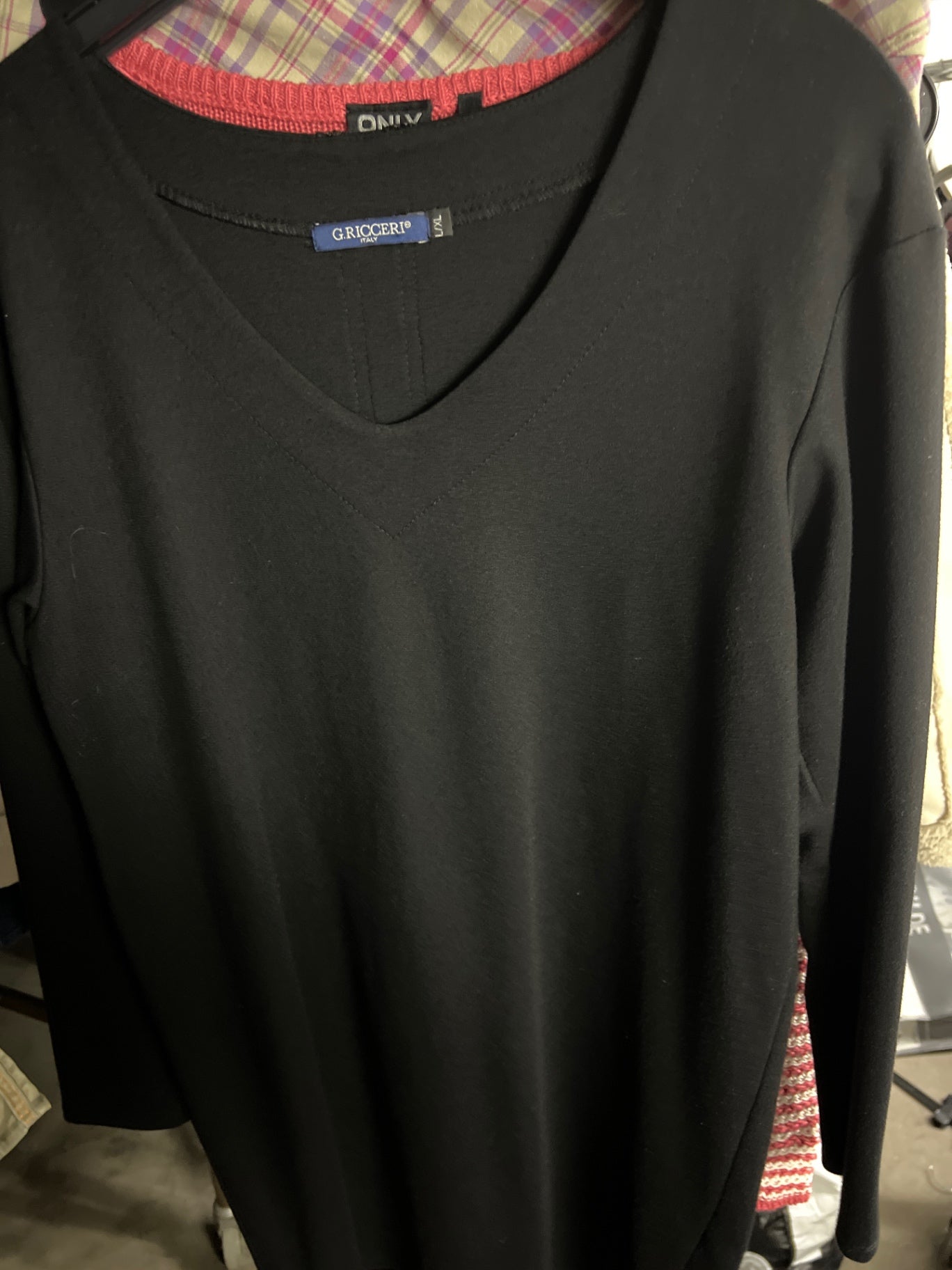 G. Ricceri Pullover Schwarz Größe: L