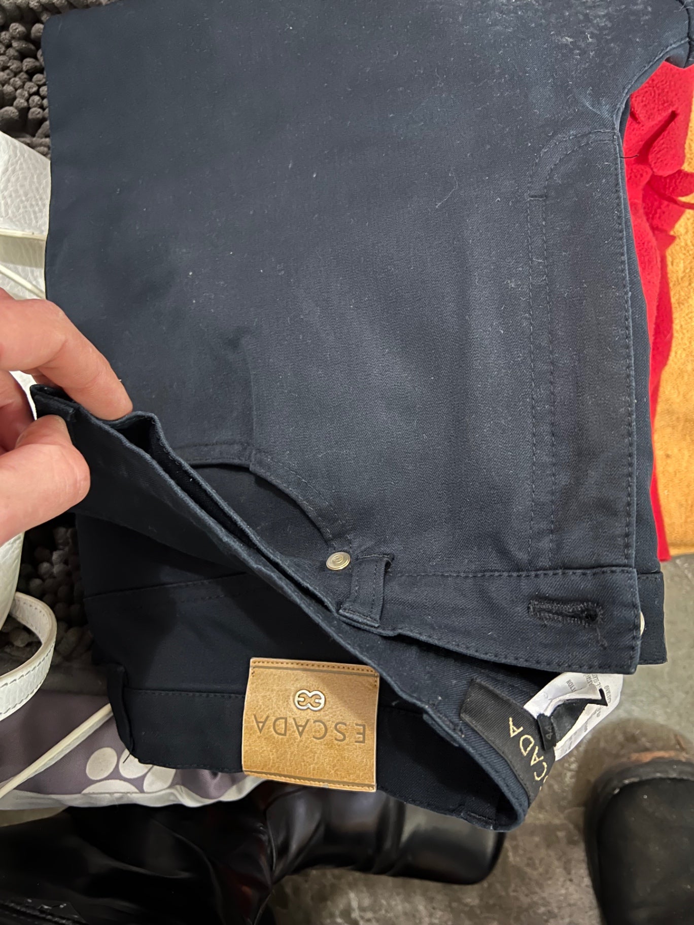 ESCADA Hose Schwarz Größe: 44