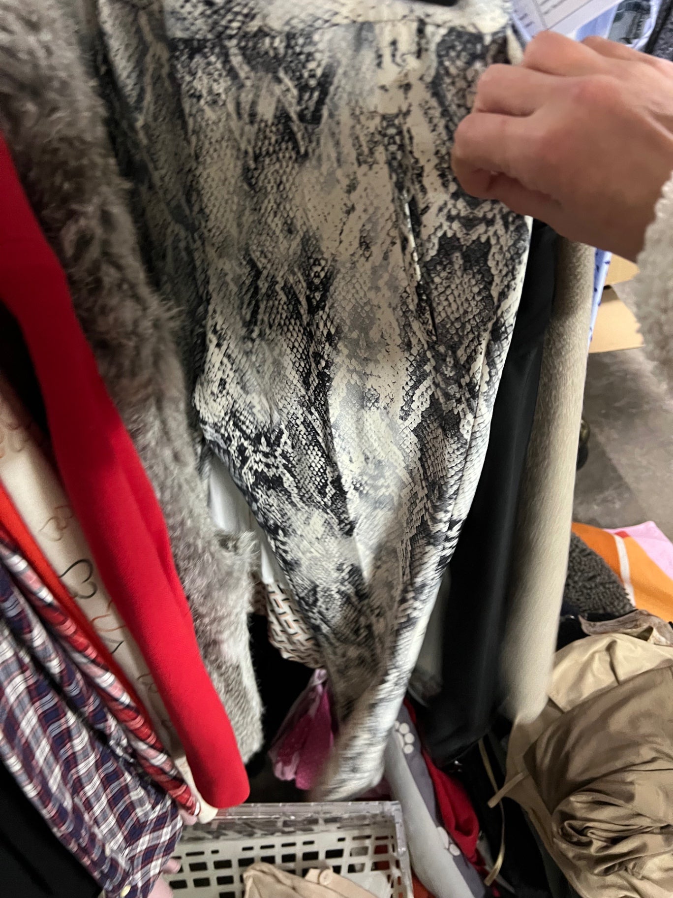 Zara Hose Schwarz und Weiß Größe: L