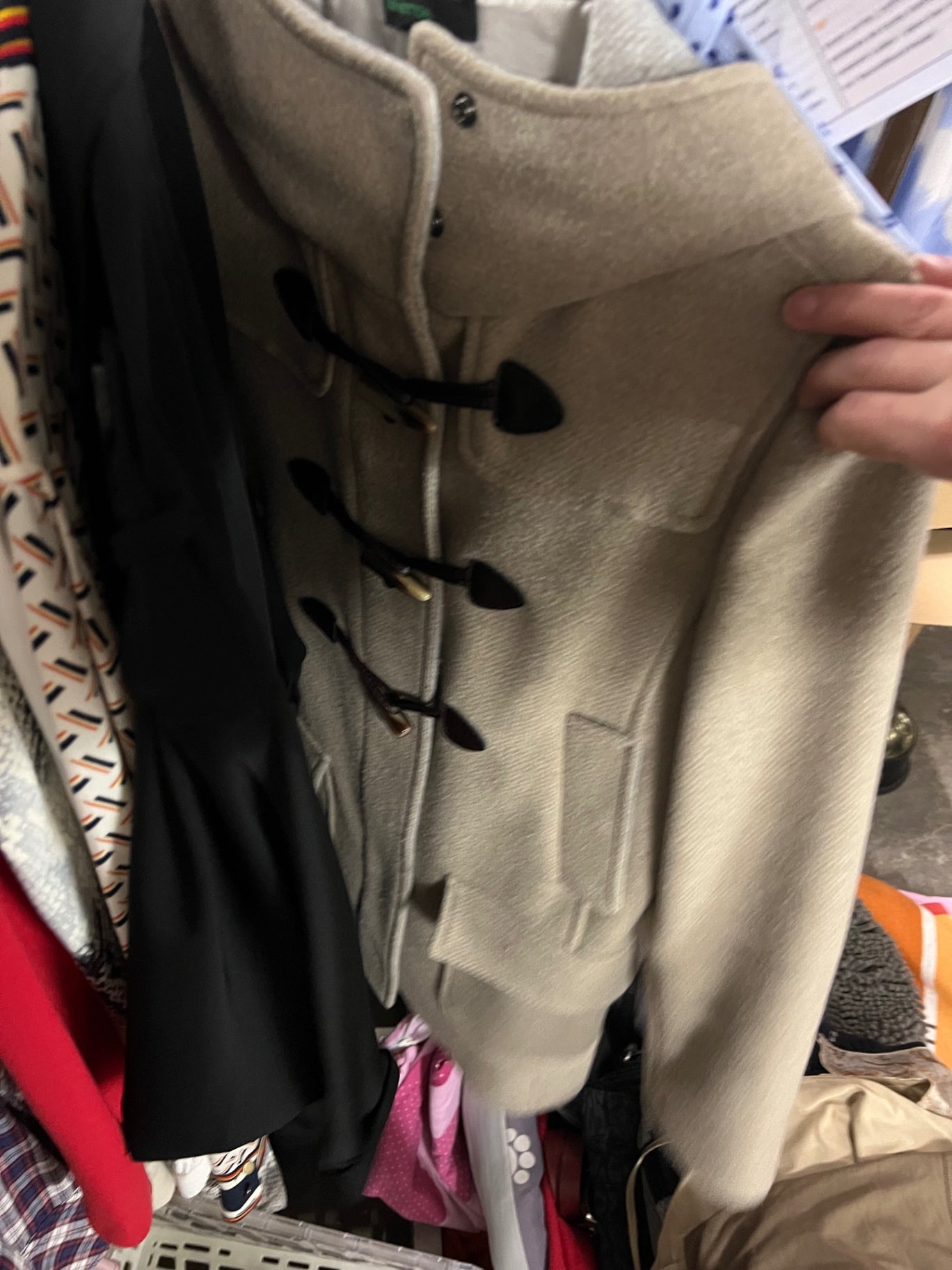Benetton Dufflecoat Beige Größe: S