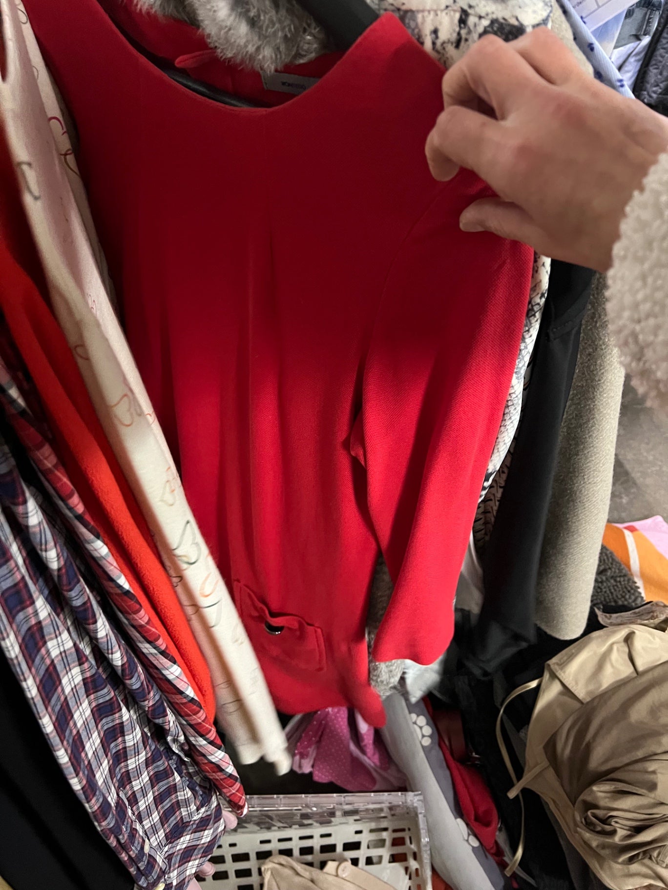 Montego Kleid Rot Größe: