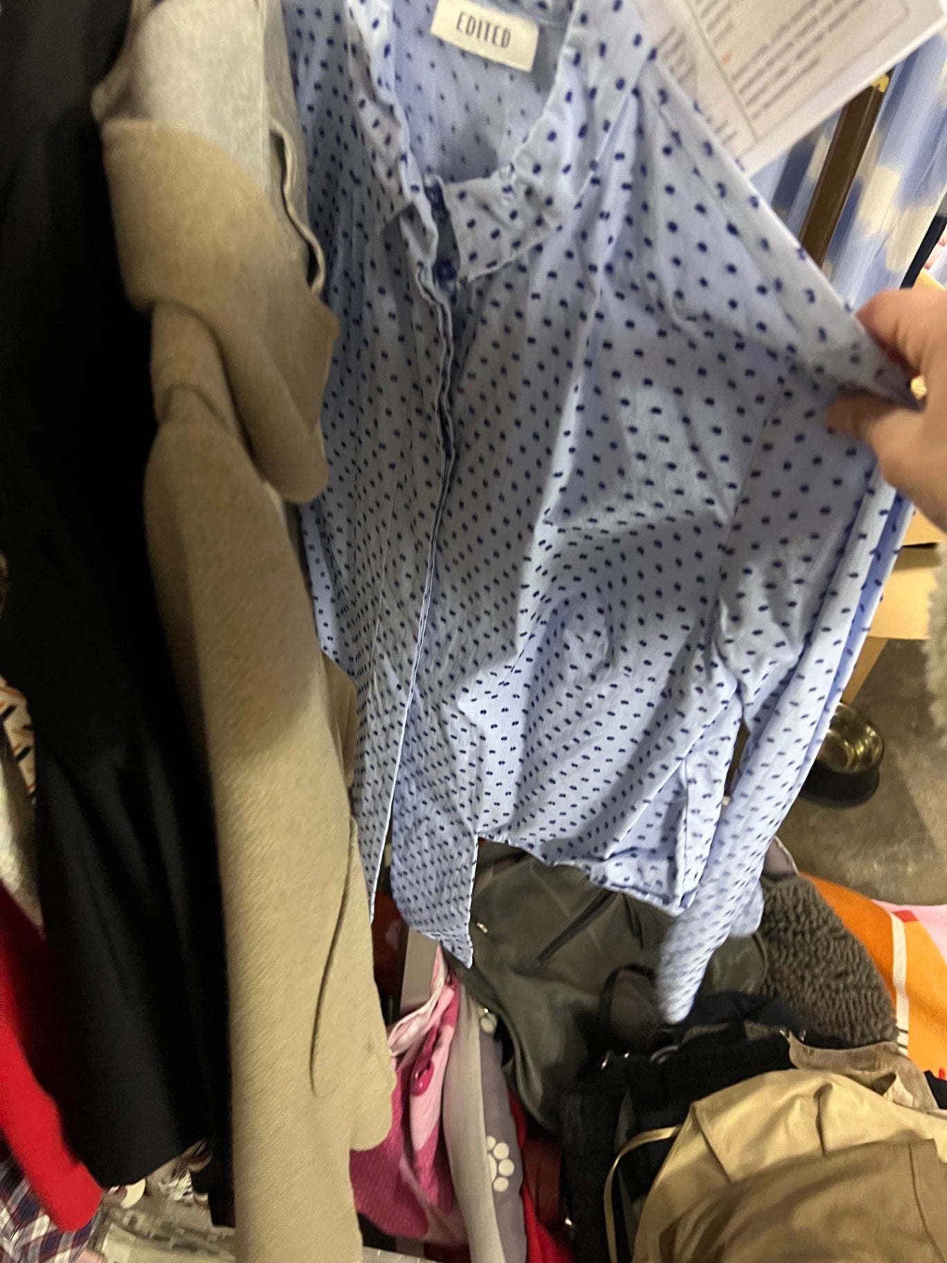 Edited Bluse Hellblau Größe: S