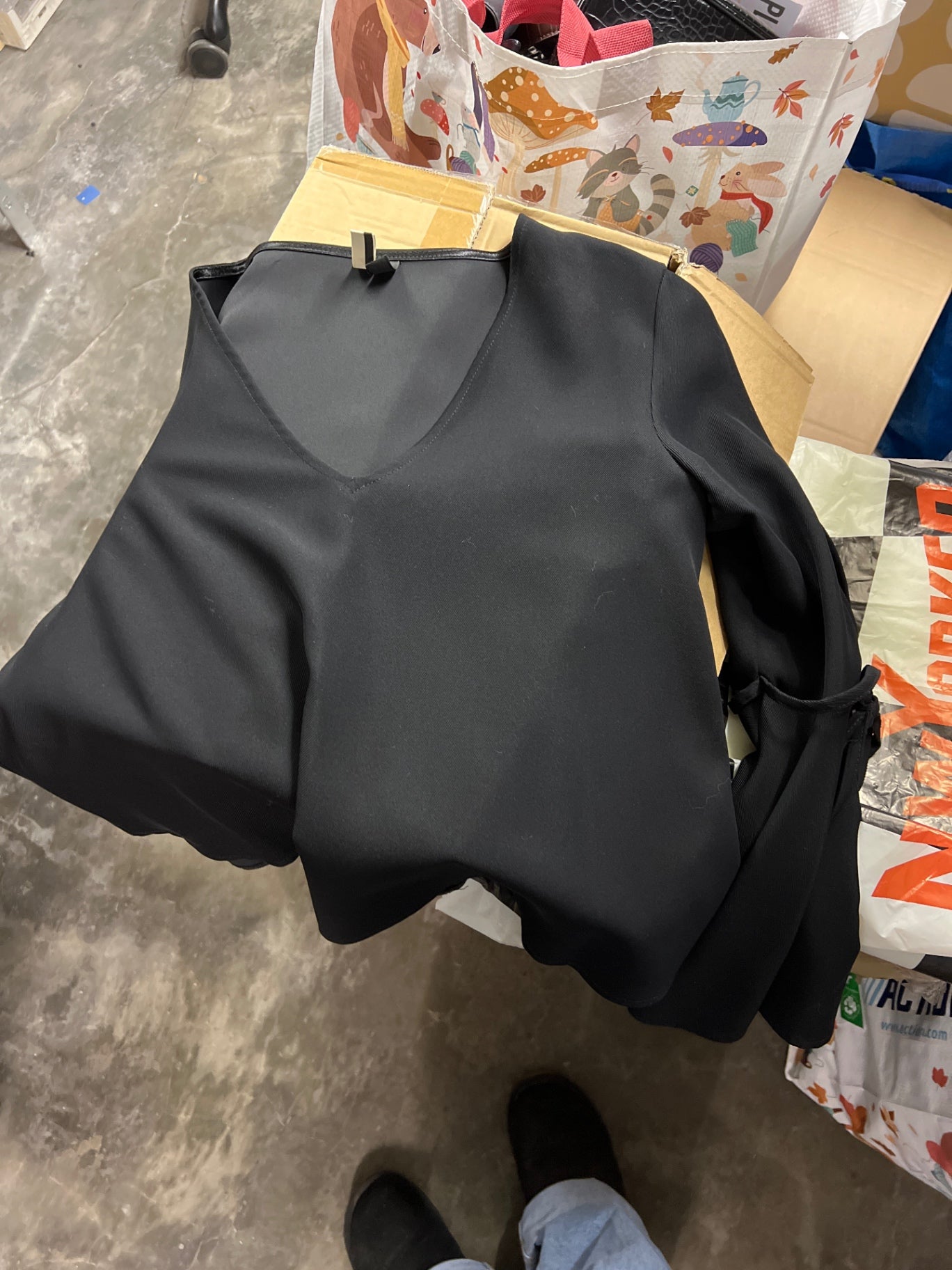 TOPSHOP Oberteil Bluse Größe: S