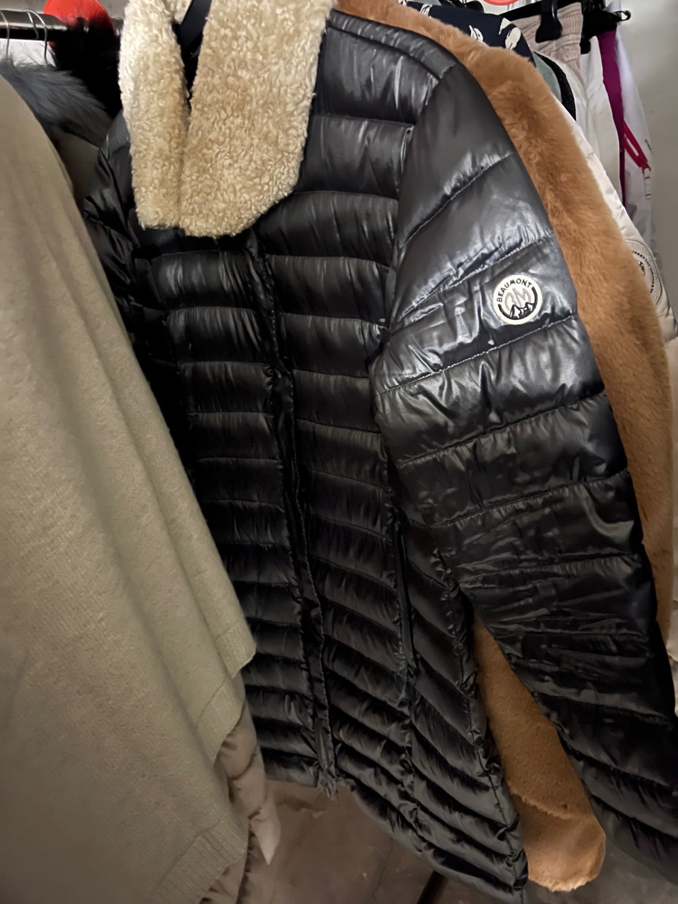 Beaumont Daunenjacke Schwarz Größe: M