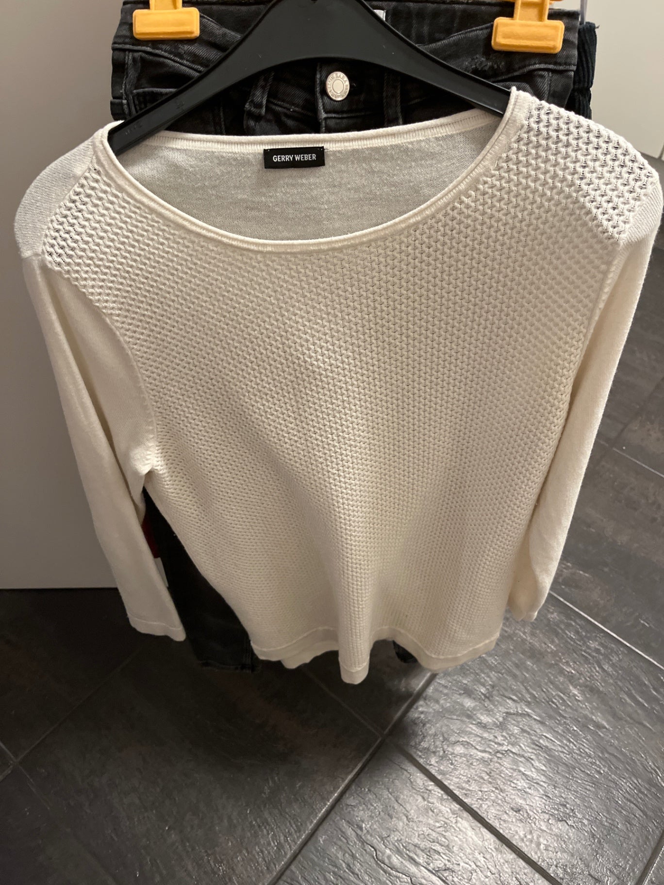 Gerry Weber Pullover Weiß Größe: M