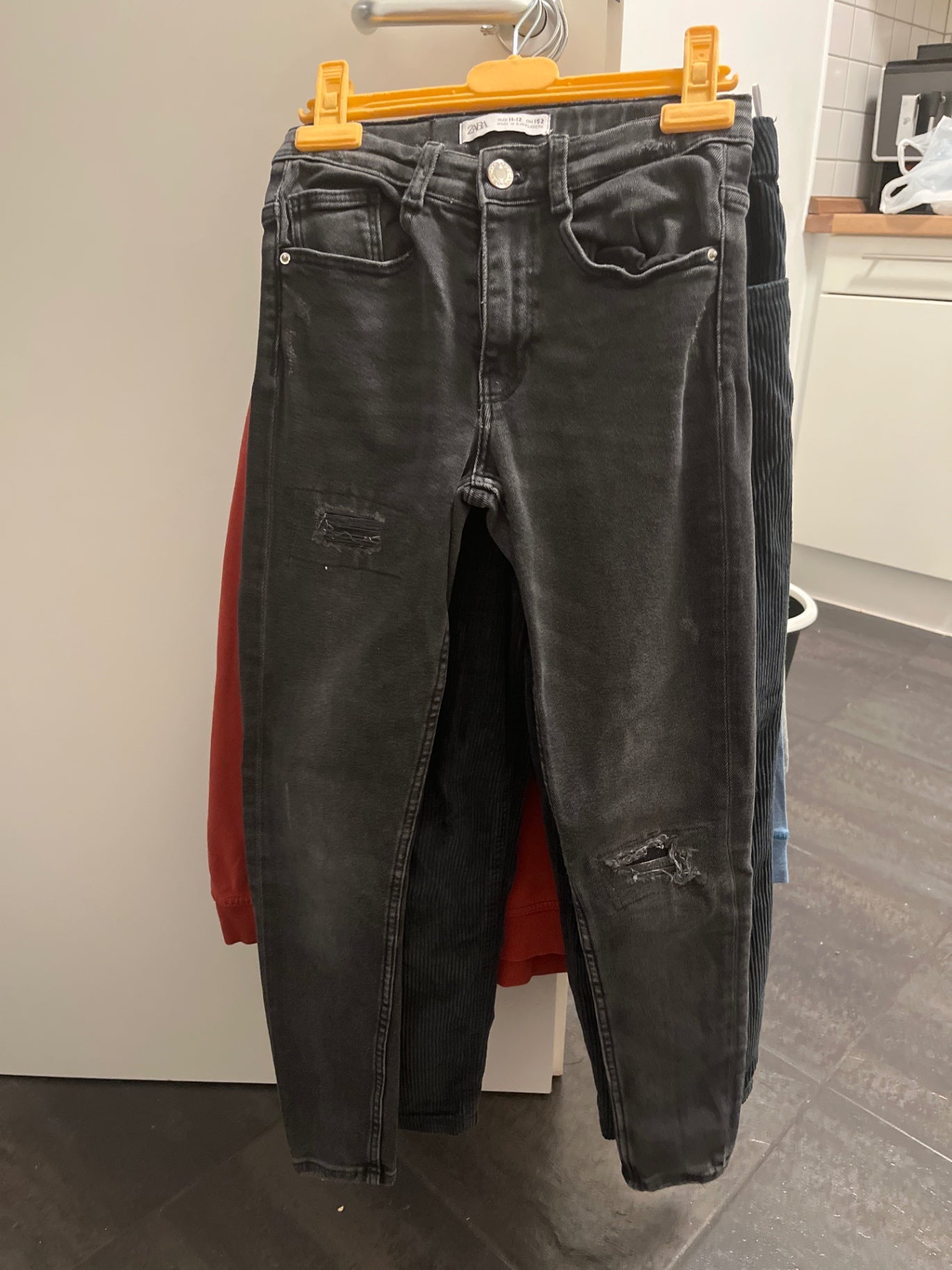 Zara Jeans Schwarz Größe: 152