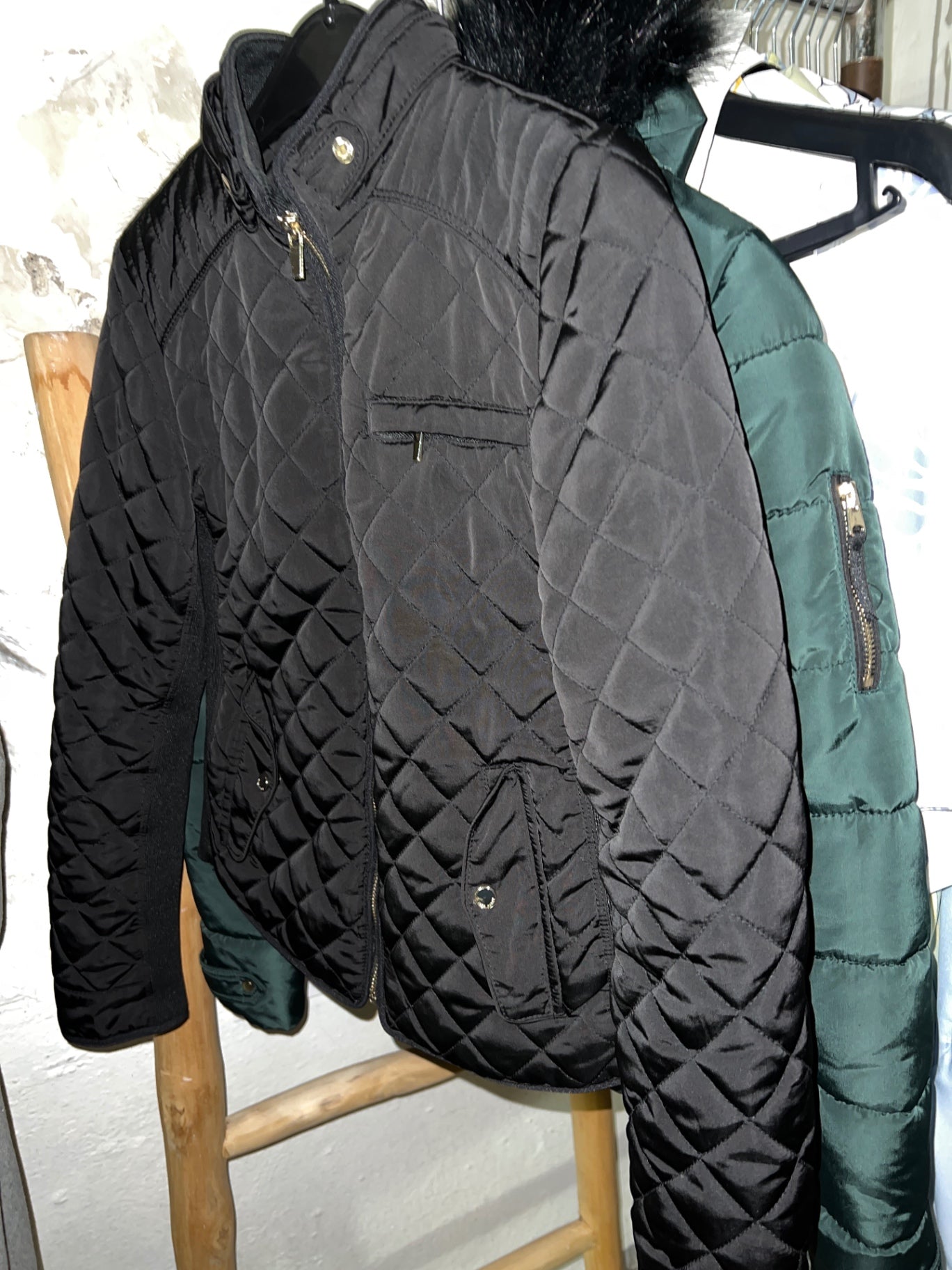 Zara Jacke Schwarz Größe: XS