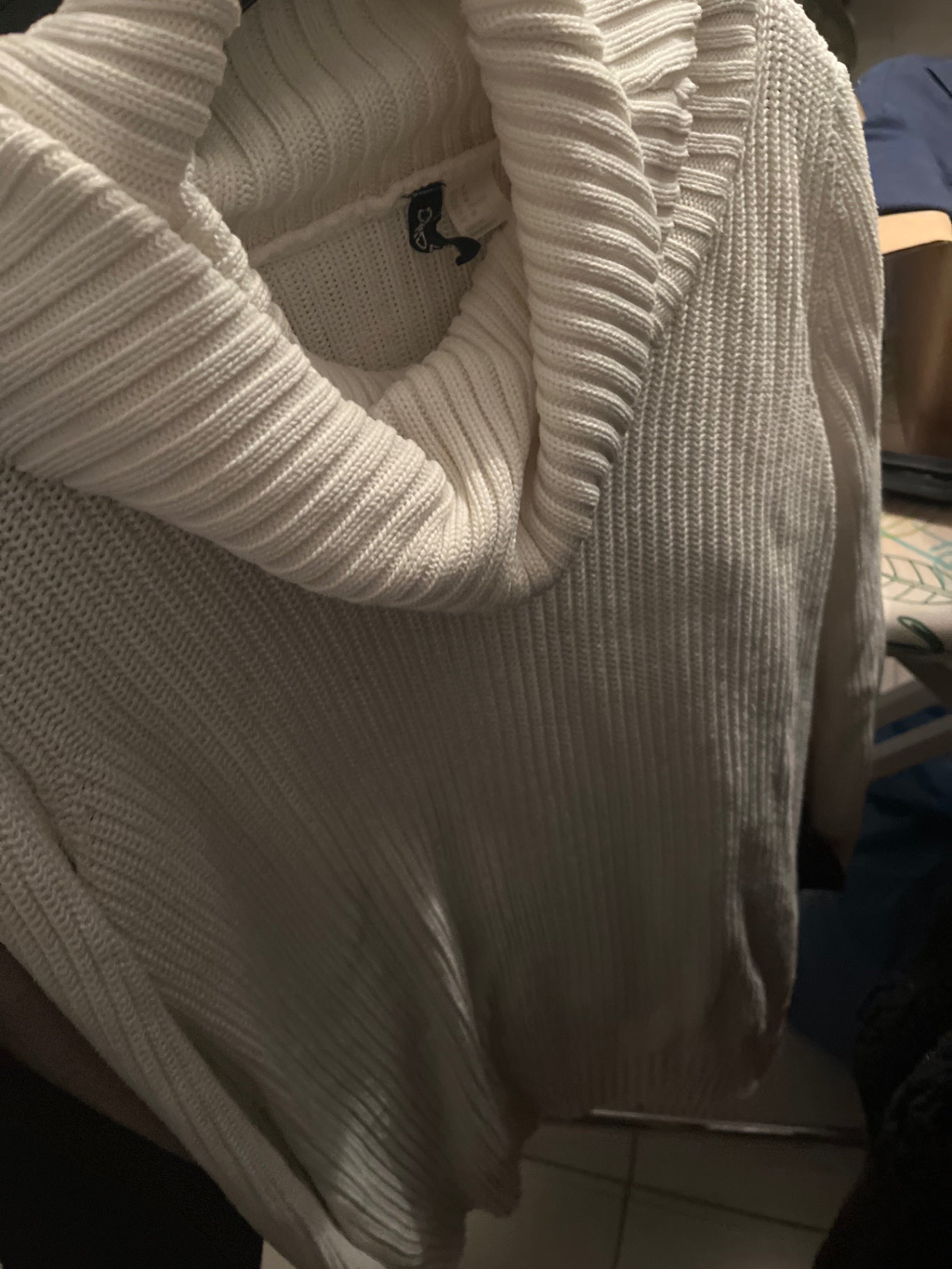 DIVIDED Pullover Weiß Größe: M