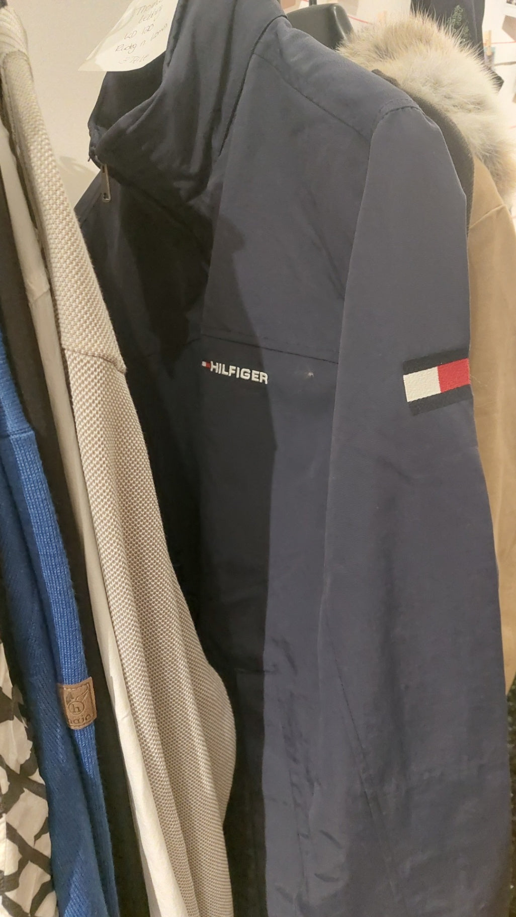 Tommy Hilfiger Jacke Blau Größe: M