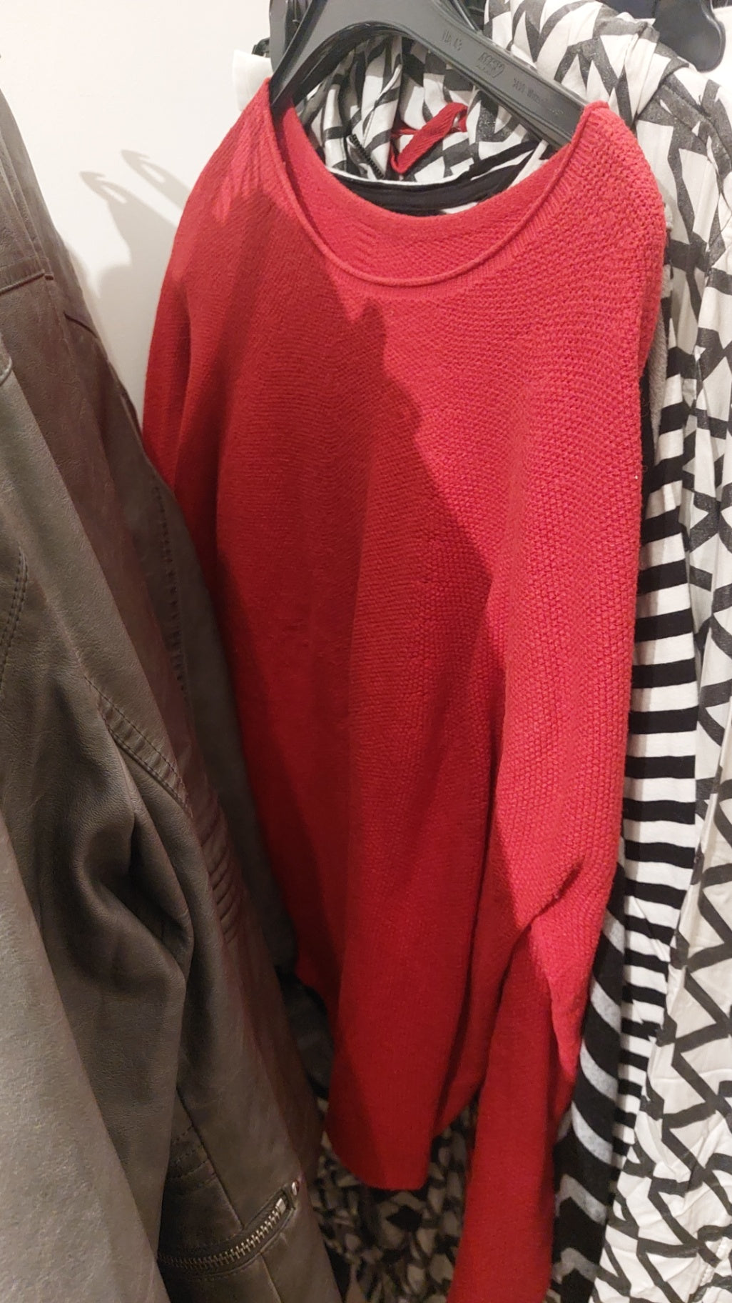 Pullover Rot Größe: M